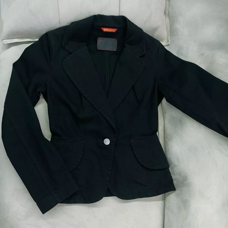 Vivienne Westwood Vivienne Westwood Black denim suit jacket Size M / US 6-8 / IT 42-44 - 1 Thumbnail