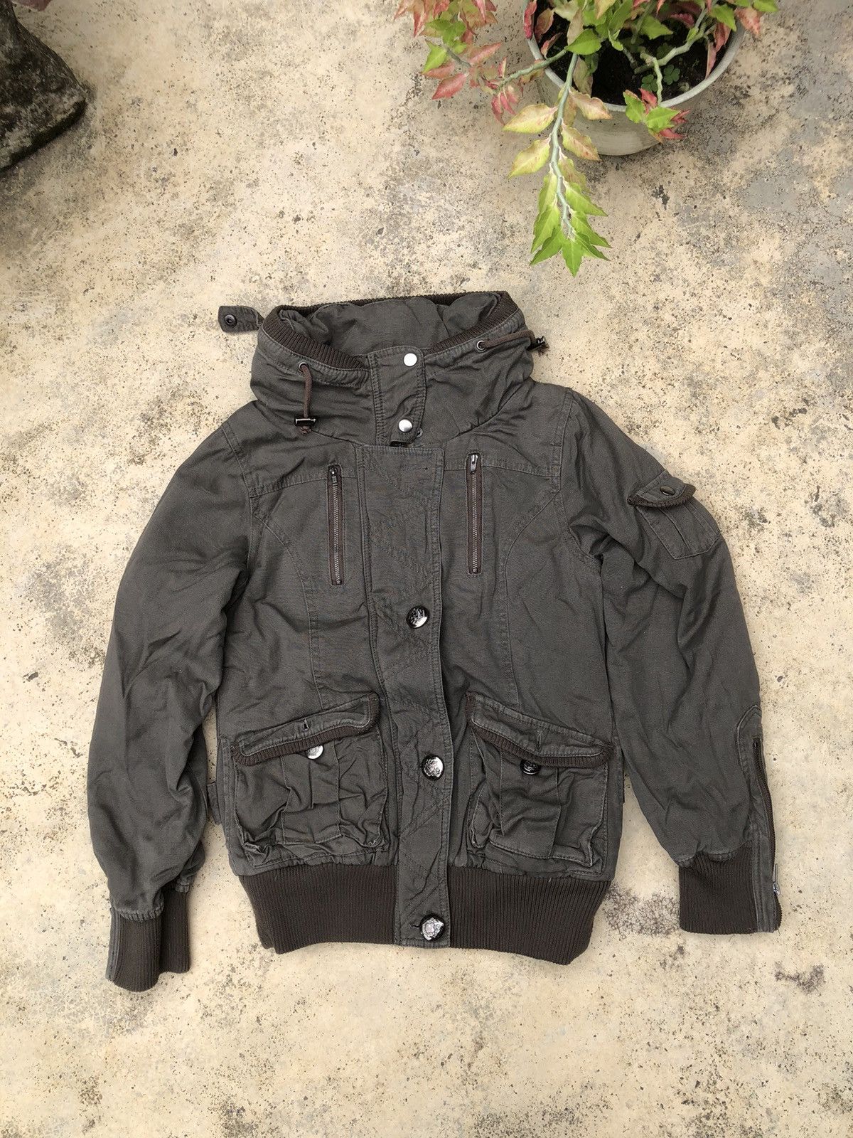 Japanese Brand Liz Lisa Doll Nevermind Down Jacket Zipper Size M / US 6-8 / IT 42-44 - 2 Thumbnail