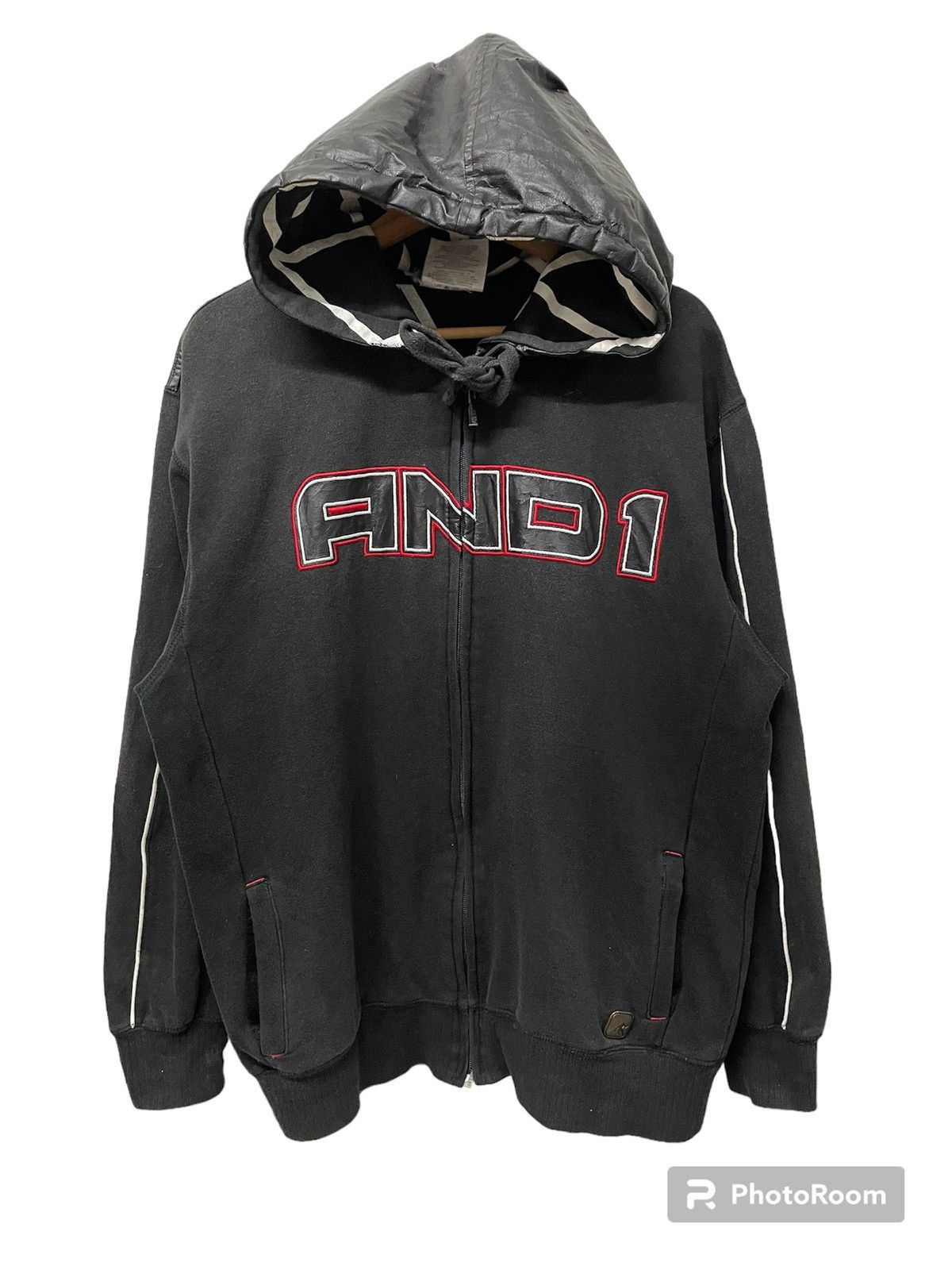RARE!! VINTAGE BASKETBALL AND 1 JACKET WITH HOODIE