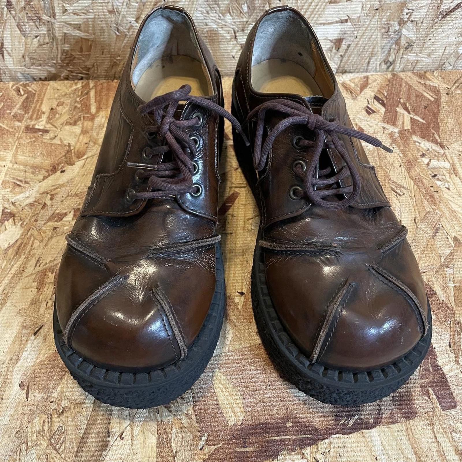 Other ☮️ Vintage 1990s Japanese Daddy Long Legs Punk Creepers ☮️ Size US 7 / IT 37 - 2 Thumbnail