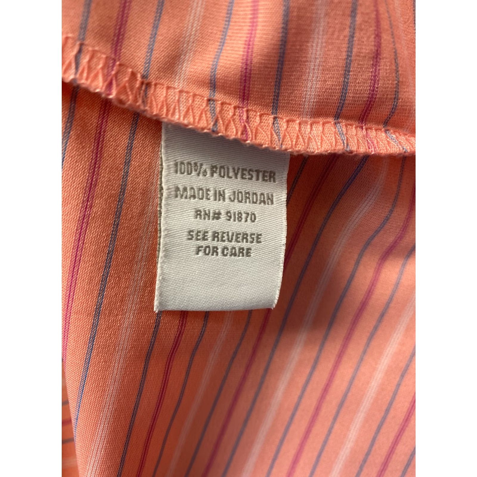 Pinko Bolle Pink Patterned Golf Shirt Stripes L Polo Women Short Sleeve Tech Size Large /115-39 Size L / US 10 / IT 46 - 5 Thumbnail