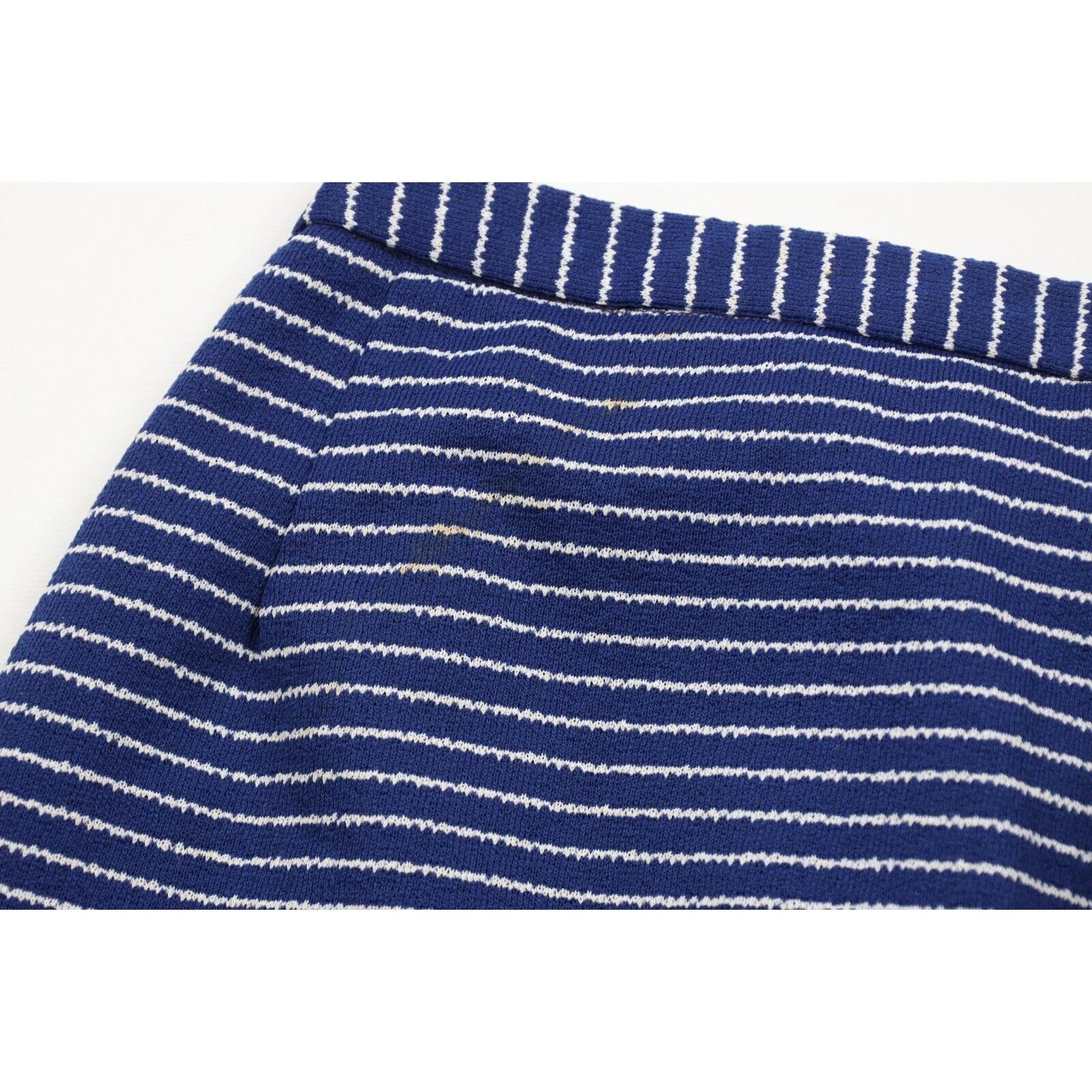 Vintage Vintage 60s 70s Streetwear Striped Knit Button Skirt Size 26" / US 2 / IT 38 - 9 Thumbnail