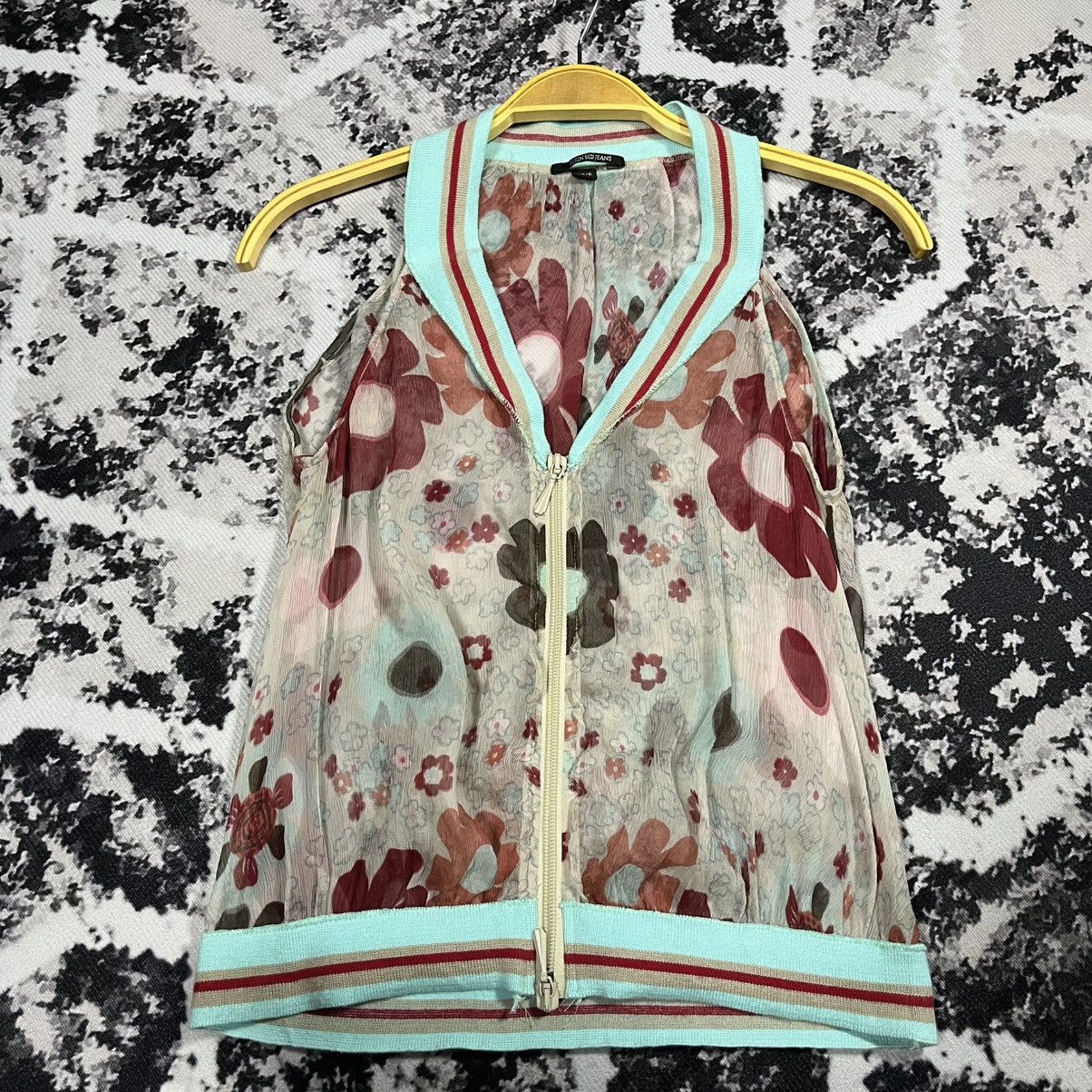 If Six Was Nine × plein sud Plein Sub Jeans Silk vest Size S / US 4 / IT 40 - 2 Thumbnail