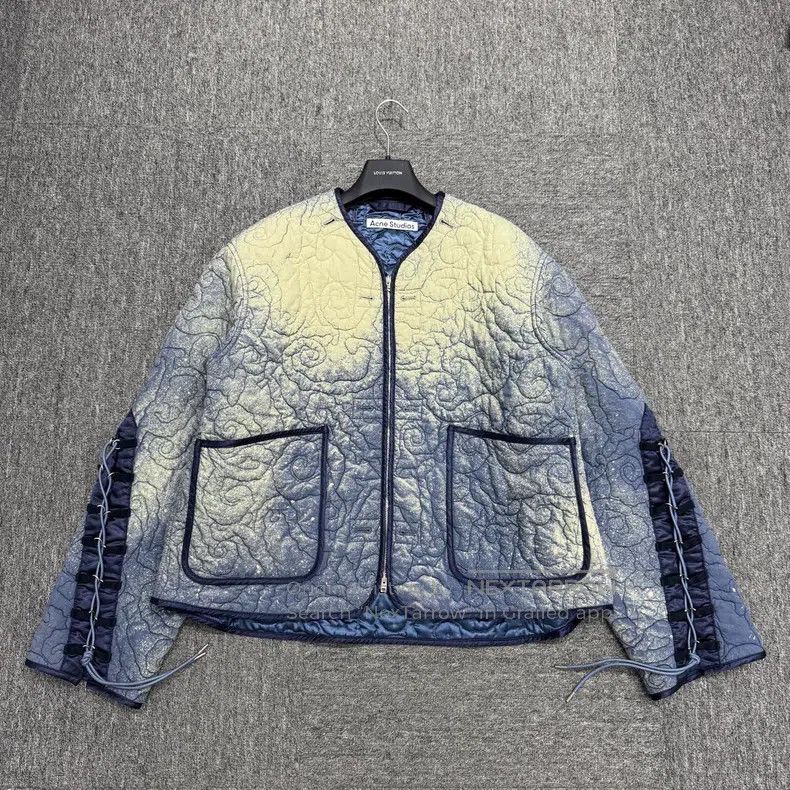 Acne Studios Acne Studios Gradient Pressed Texture Cotton Jacket Size US S / EU 44-46 / 1 - 1 Thumbnail