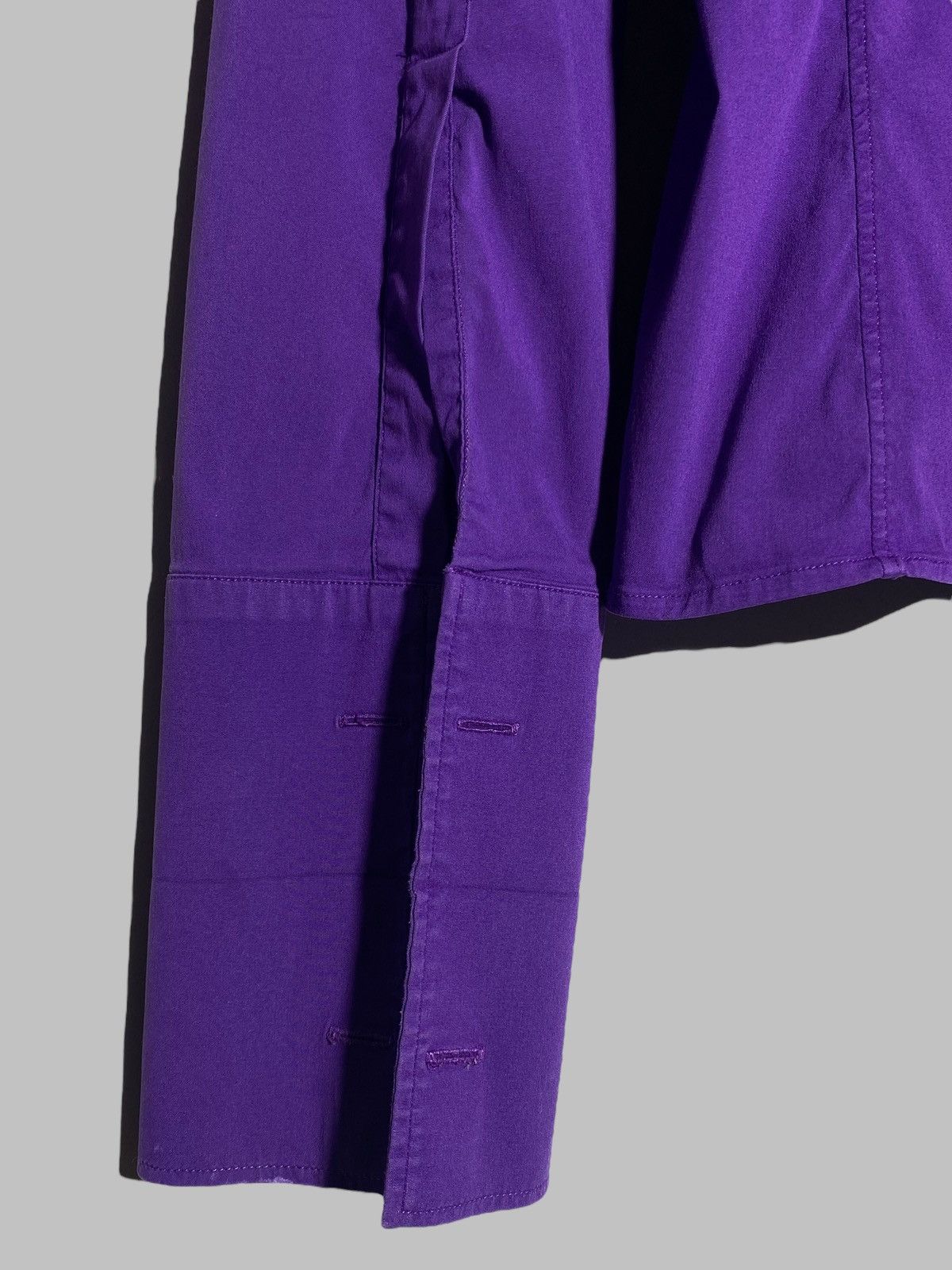 Gucci × Vintage Vintage Gucci Women’s purple Button Up Shirt Size 46 Size L / US 10 / IT 46 - 14 Thumbnail