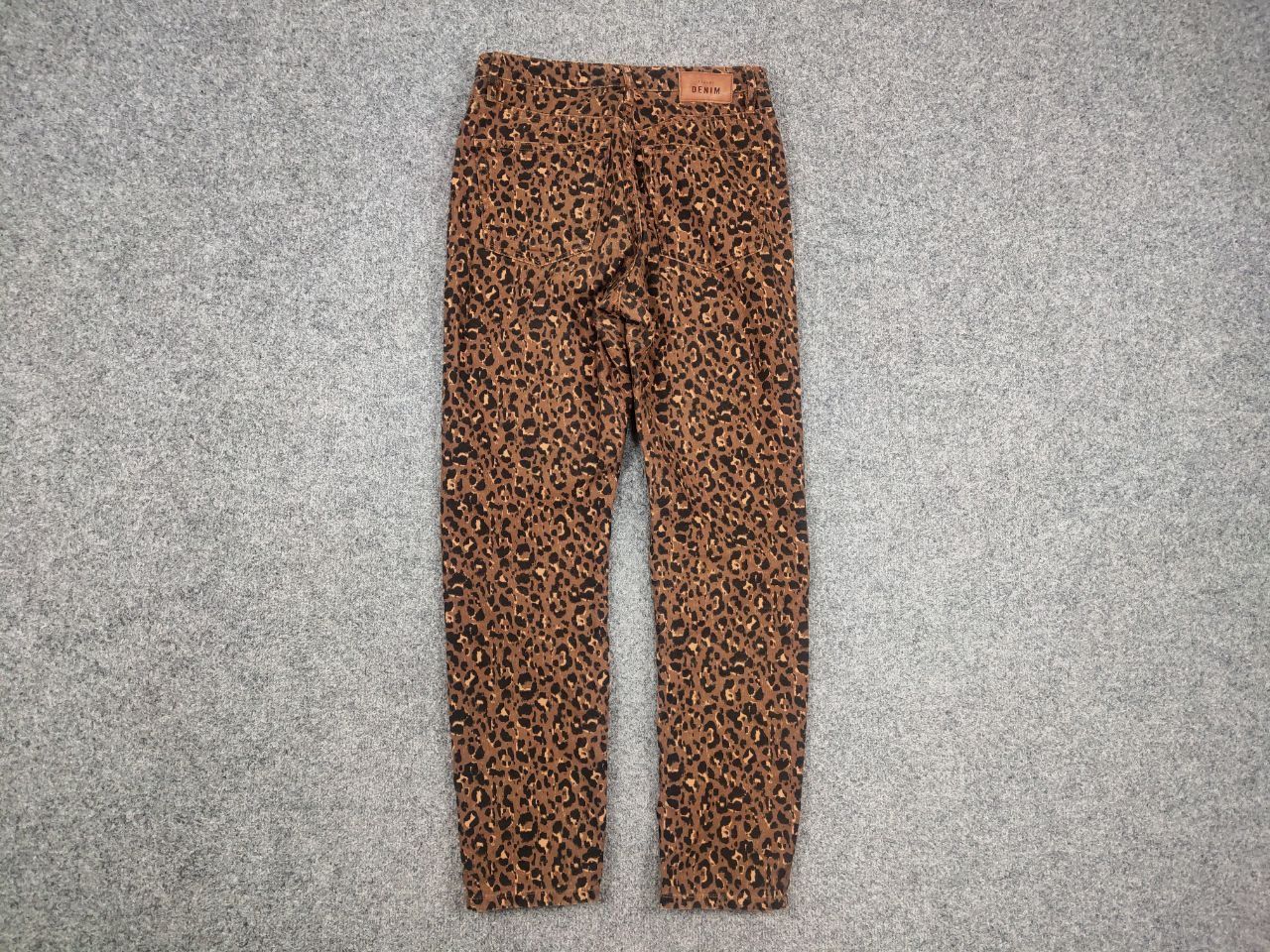 Sezane Sezane France Design Art Leopard brown Denim Ankle Jeans Size 27" / US 4 / IT 40 - 8 Thumbnail