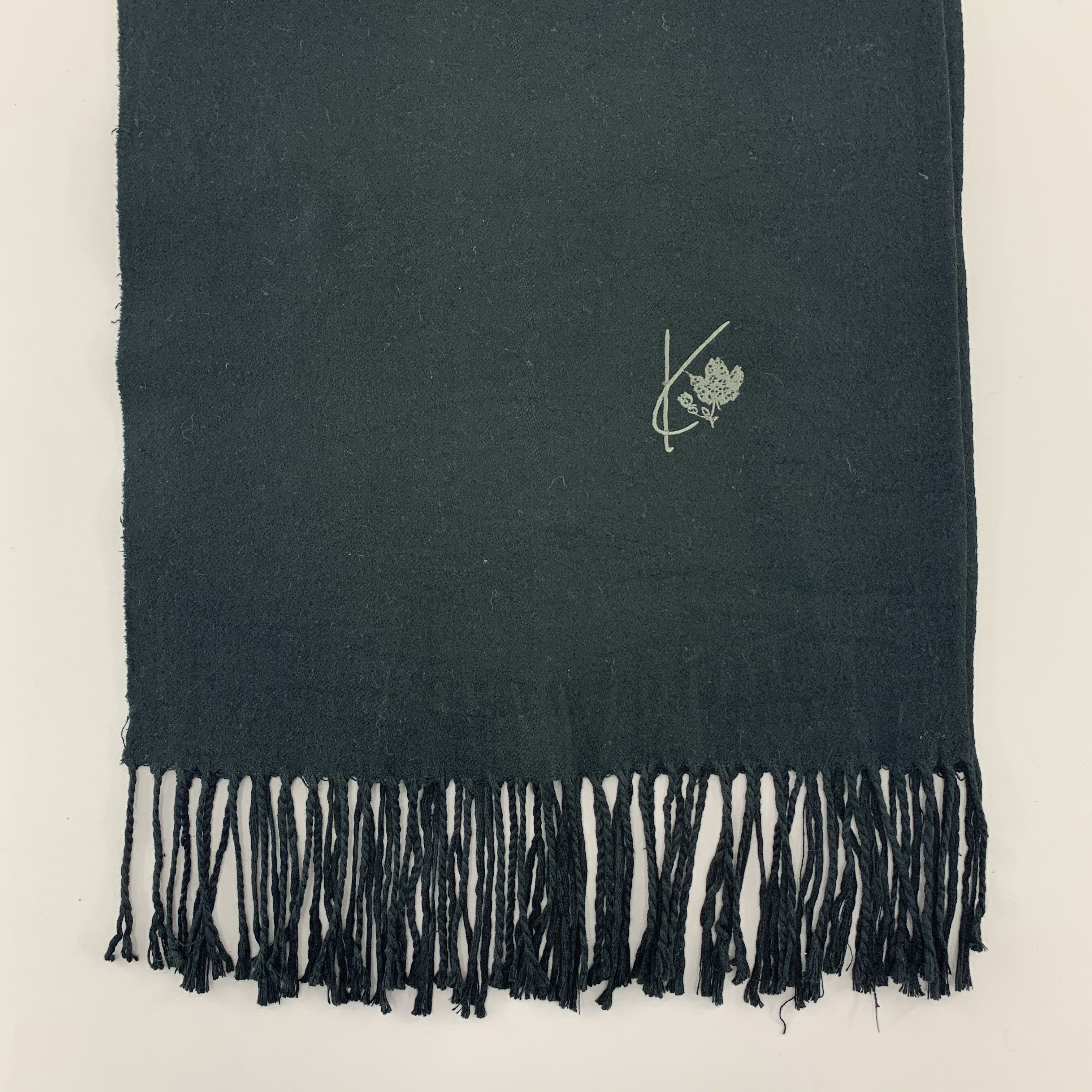 Kenzo Kenzo Scarf Wool Muffler Neck Wrap BL4262 Size ONE SIZE - 4 Thumbnail