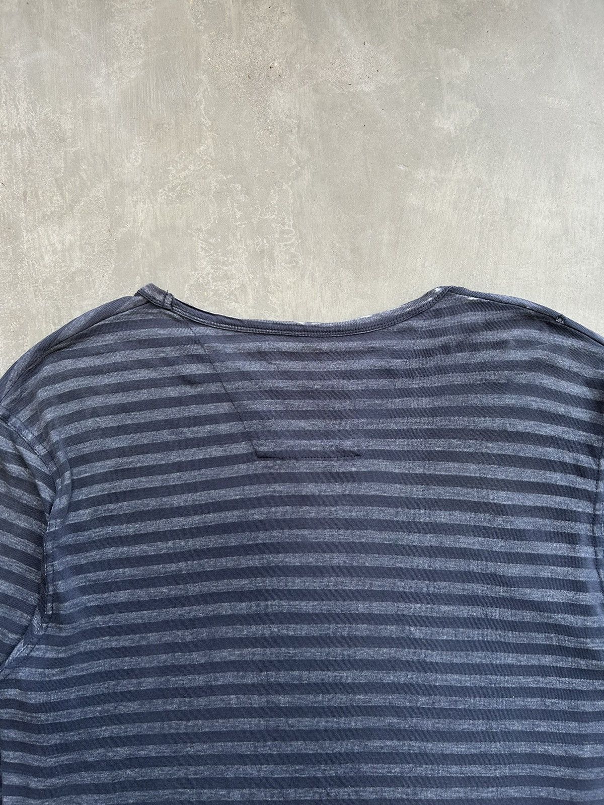 Alexander Julian × Colours Colours Striped Grunge Tee Kurt Cobain Style Size US XL / EU 56 / 4 - 12 Thumbnail