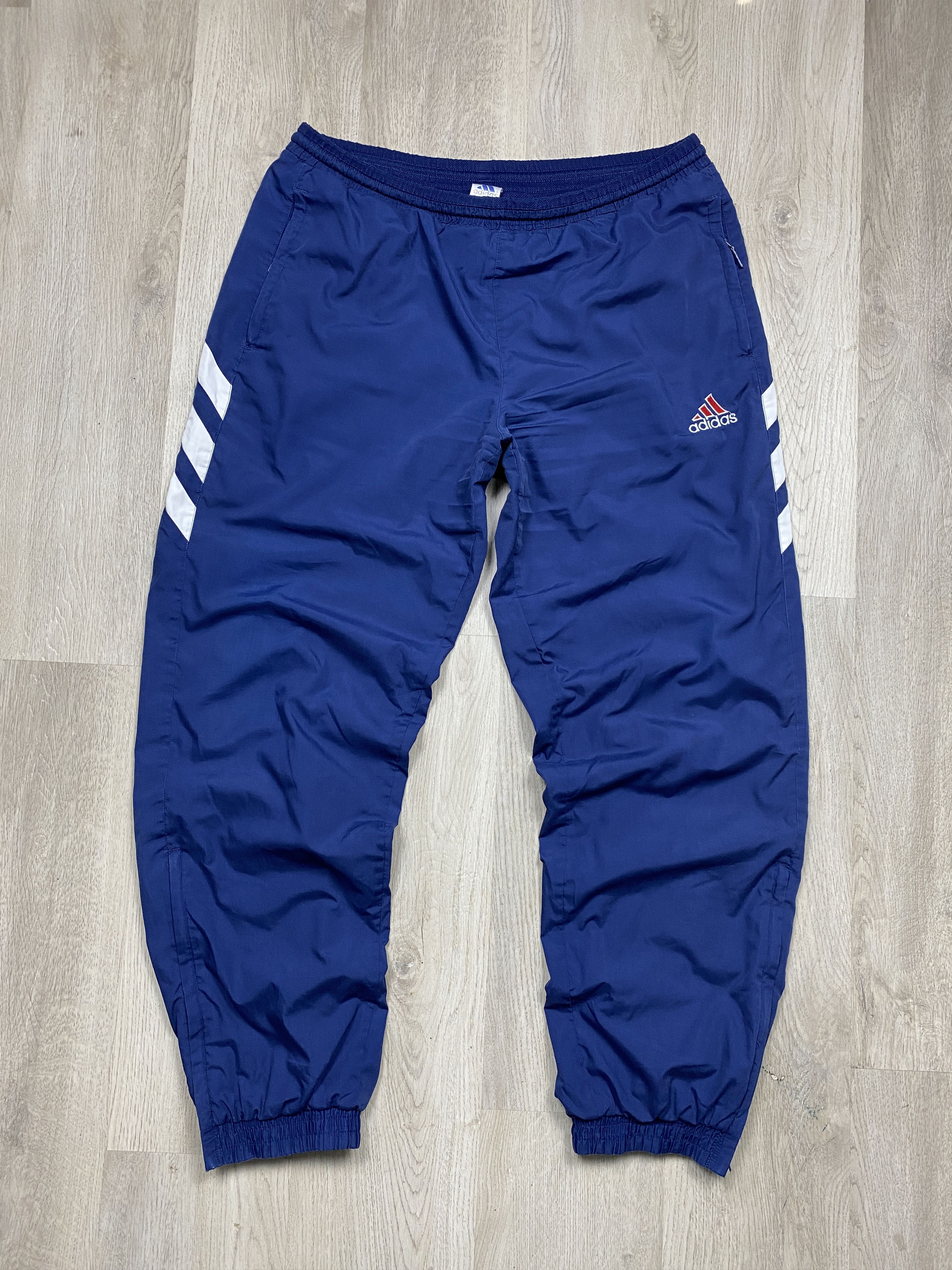 Adidas Adidas Vintage Mens Nylon Track Suit Jacket + Pants Size US 34 / EU 50 - 8 Thumbnail