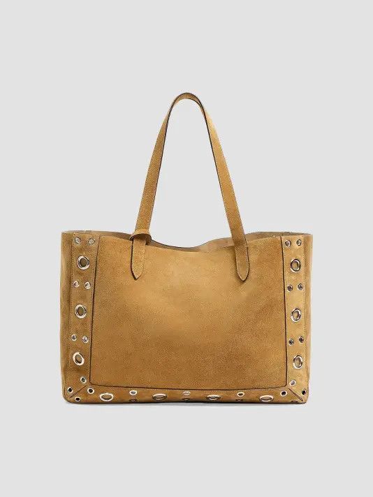 Valentino os11x0926 Size: OS / Medium Nellcôte Suede Shopping Bag Size ONE SIZE - 4 Thumbnail