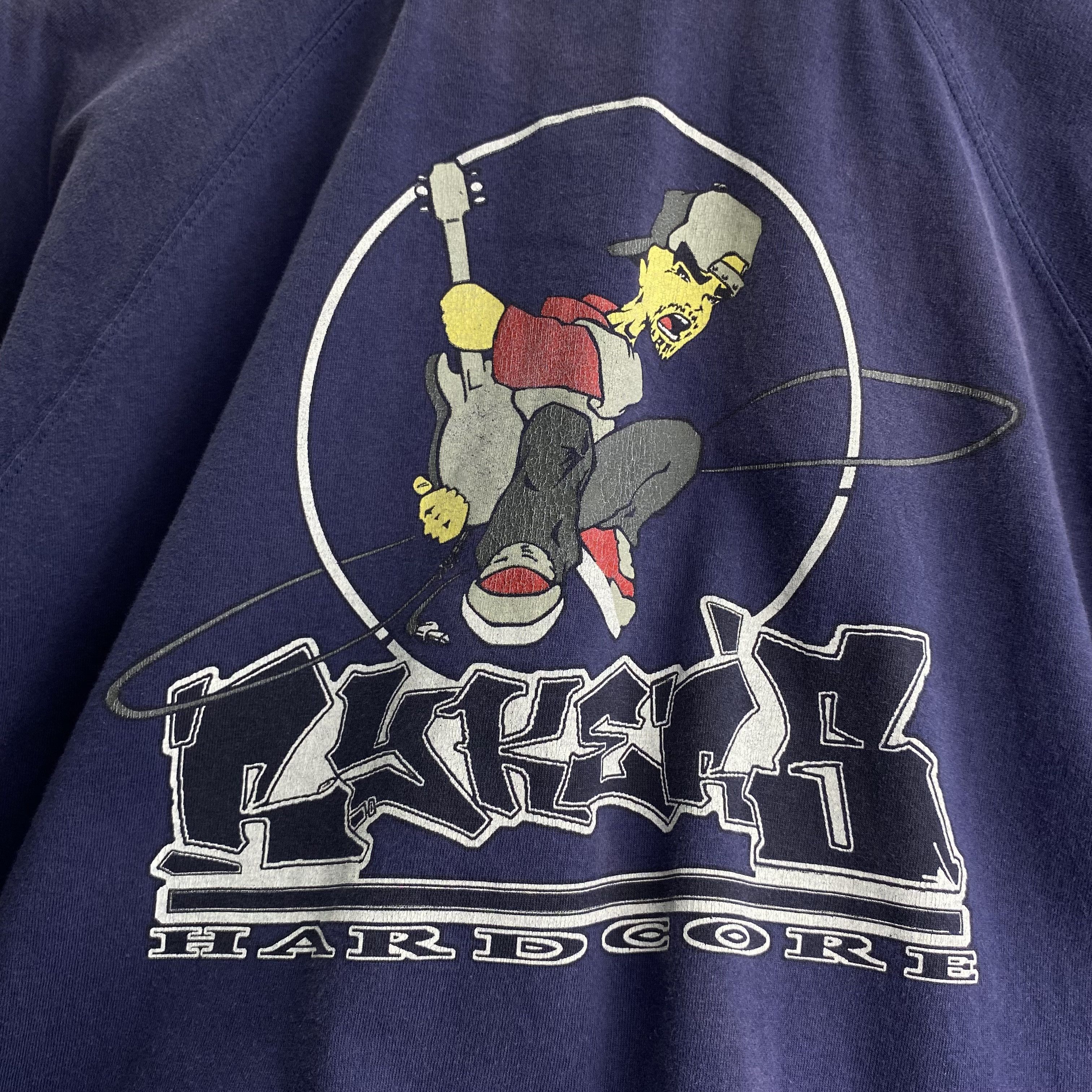 Band Tees RYKER'S GERMAN HARDCORE Vintage 90s Size US XL / EU 56 / 4 - 5 Thumbnail