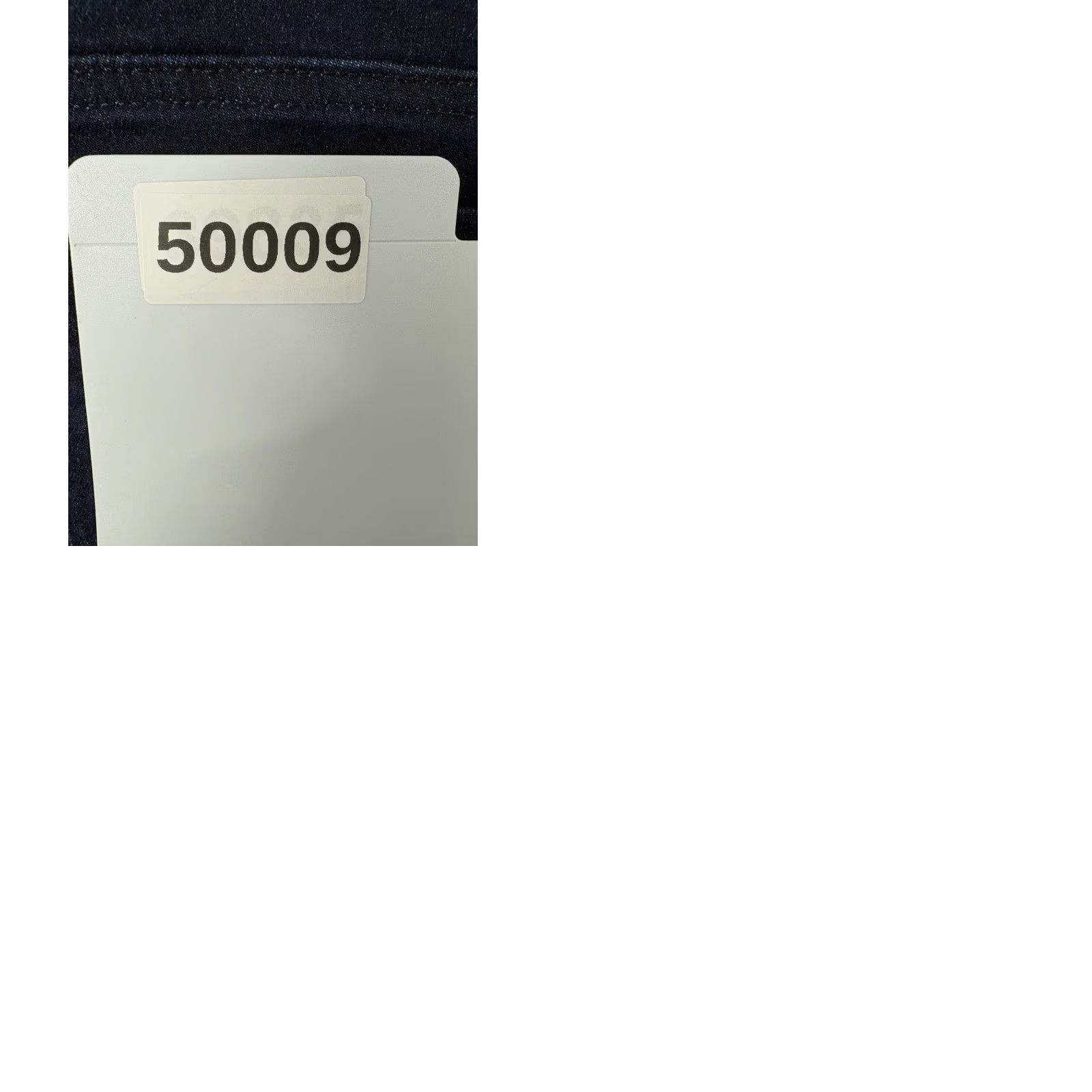 NYDJ NYDJ Barbara Bootcut Jeans Womens 6 Dark Blue Mid Rise Stretch Denim Lift Tuck 5-Pocket Zipper Button Size 28" / US 6 / IT 42 - 9 Thumbnail