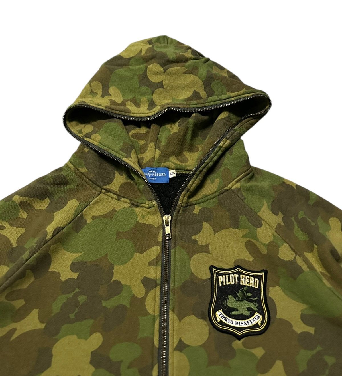 Disney Mickey mouse full zipper inspire bape fullprinted hoodie Size US L / EU 52-54 / 3 - 3 Thumbnail