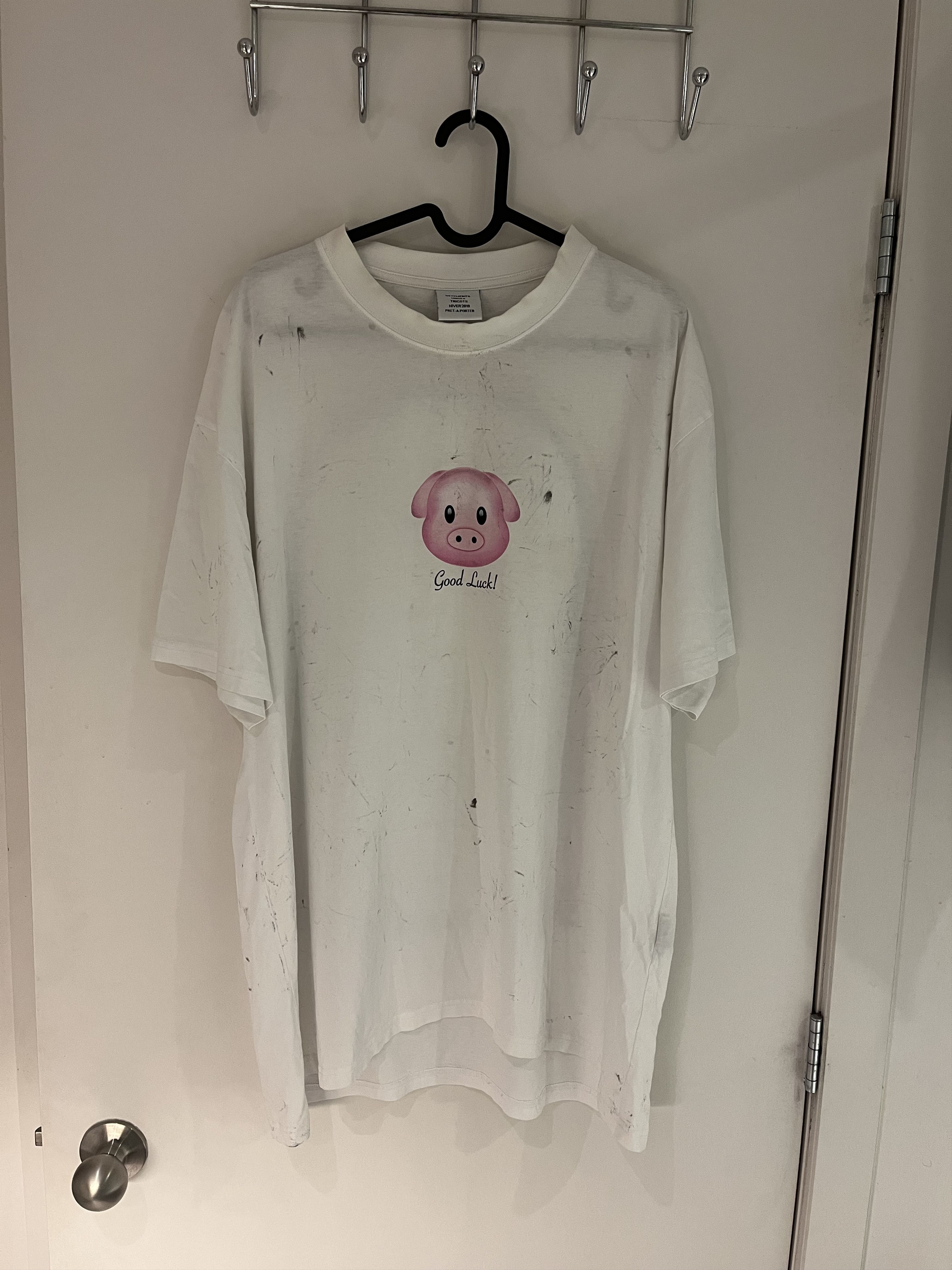 Vetements Lucky Pig T-Shirt SS19