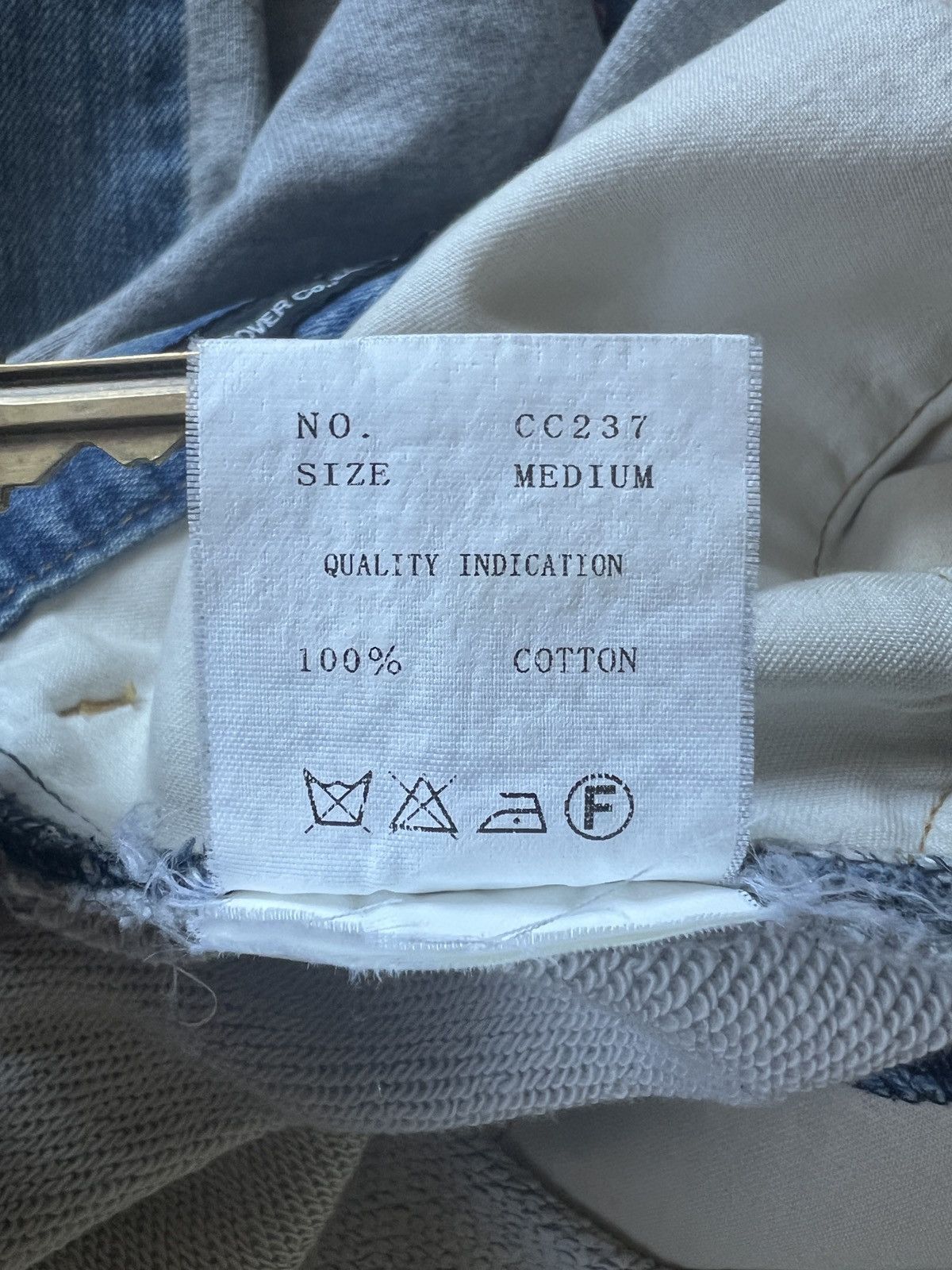 Undercover Undercover *Sample* AW03 Paperdoll Arabic Hybrid Denim Size US 36 / EU 52 - 11 Thumbnail