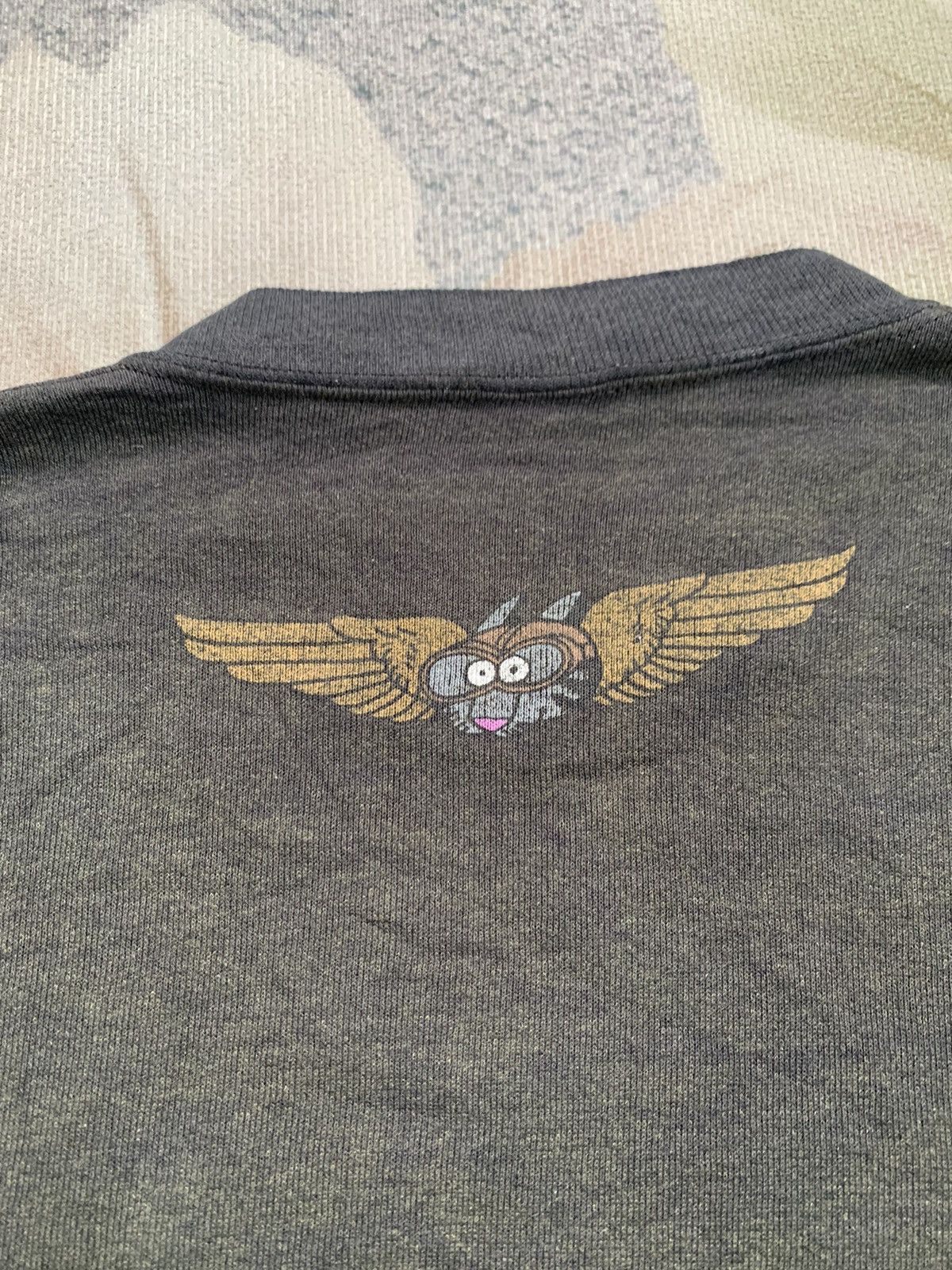 CCP (Crazy Character Print) Vtg Crazy Shirt Sweatshirt 21st Mouserschmitt Squadron Size US S / EU 44-46 / 1 - 10 Thumbnail