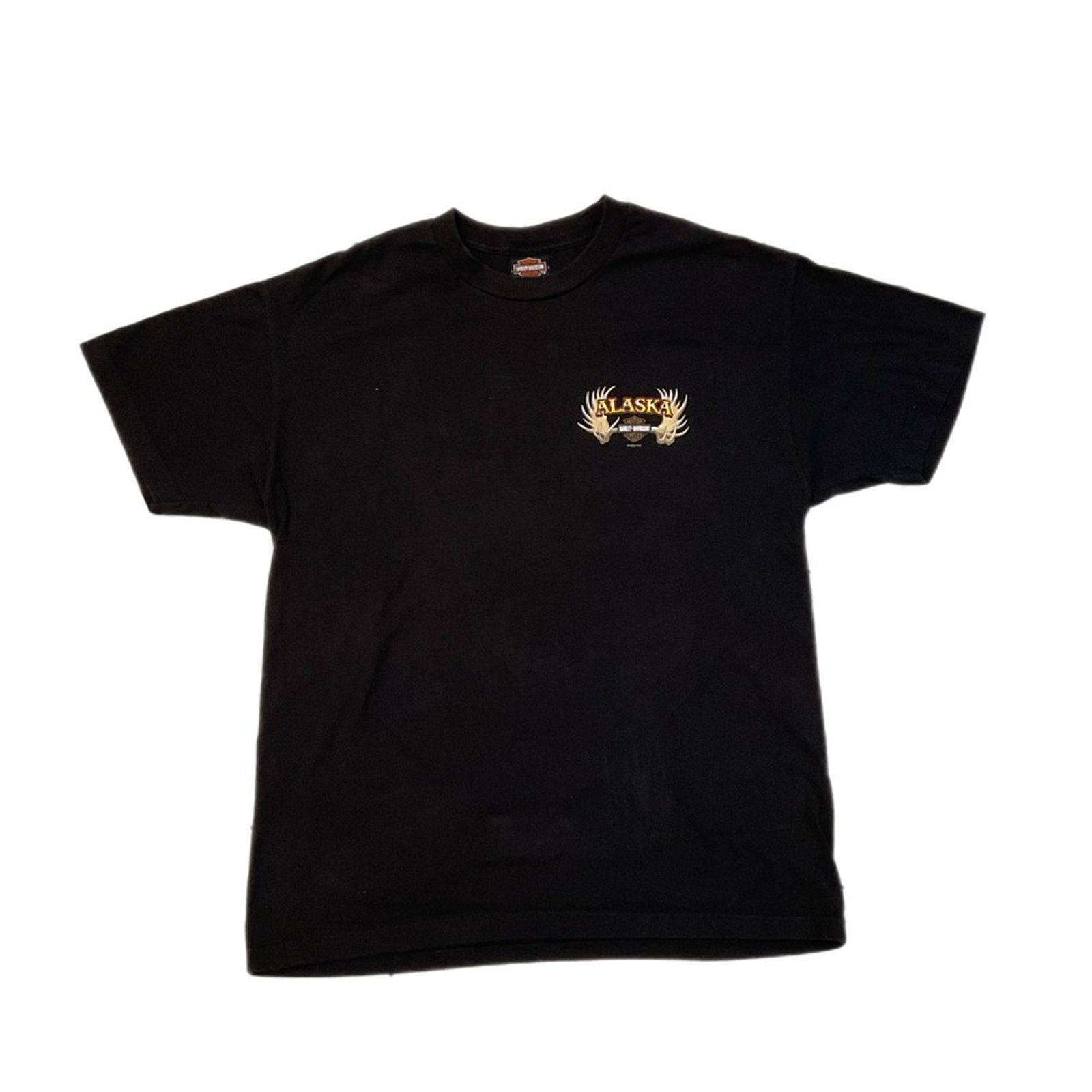 Harley Davidson Harley-Davidson Mt. McKinley Moose Graphic T-Shirt Size US L / EU 52-54 / 3 - 1 Thumbnail