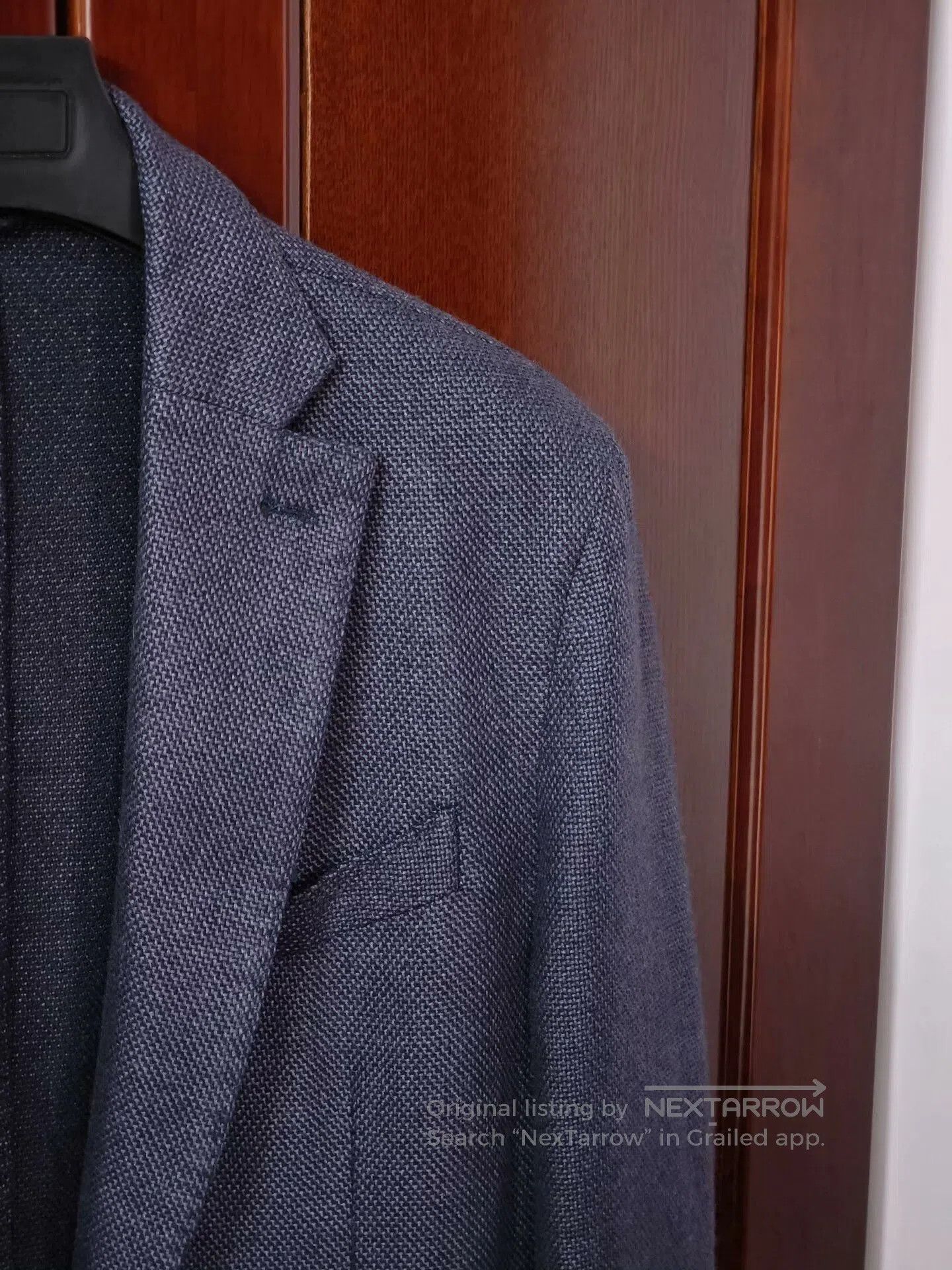 Lubiam Italian Cashmere Silk Suit Jacket. Size US L / EU 52-54 / 3 - 2 Thumbnail
