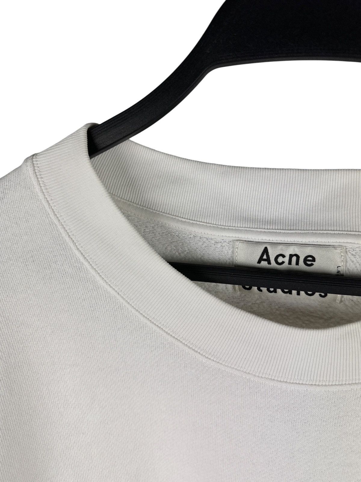 Acne Studios Acne Studios Bird Z Fleece PSS14 Cropped Crewneck Sweatshirt Size S / US 4 / IT 40 - 5 Thumbnail