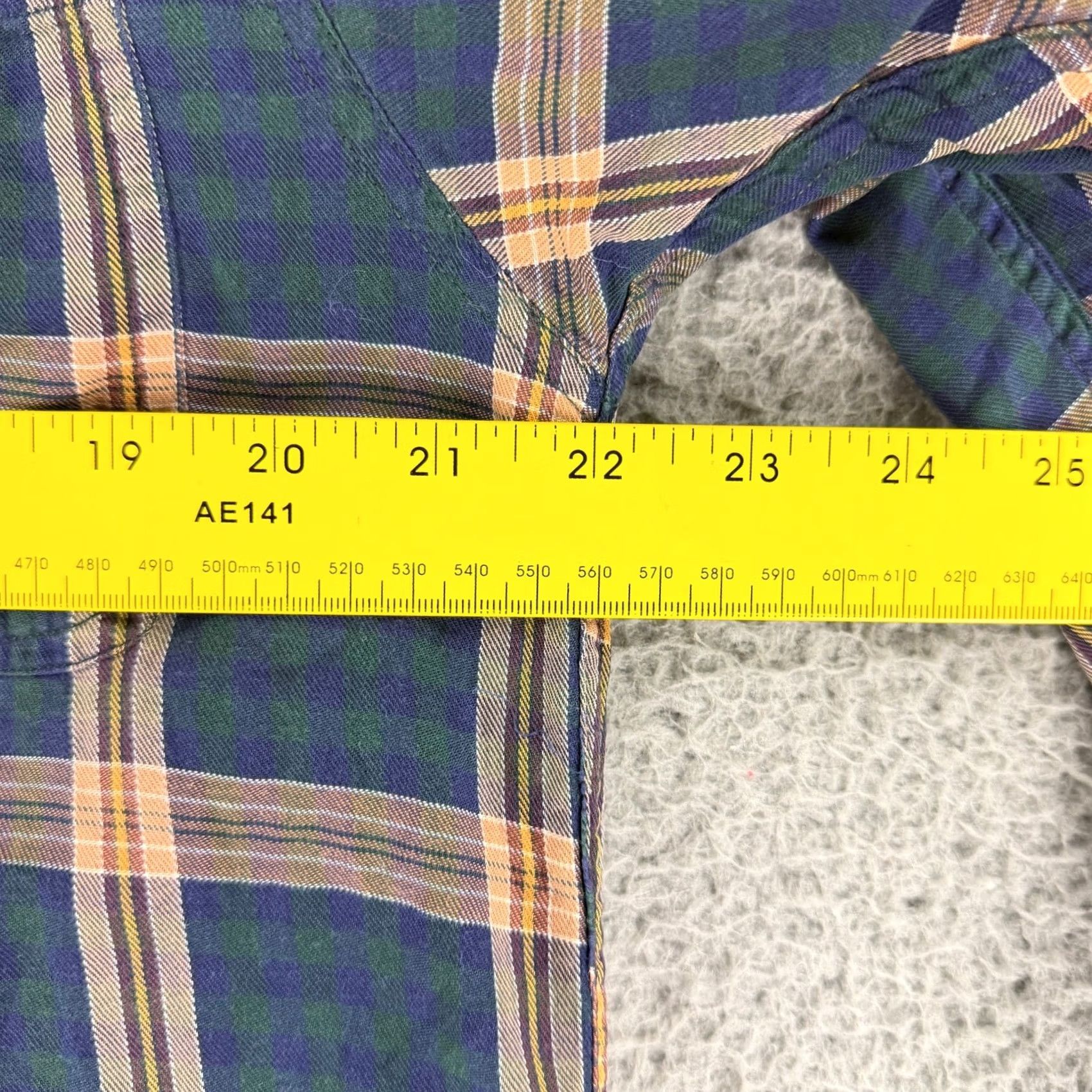Eddie Bauer VINTAGE Eddie Bauer Button-Down Shirt Mens M Blue Plaid Long Sleeve Cotton Size US M / EU 48-50 / 2 - 5 Thumbnail