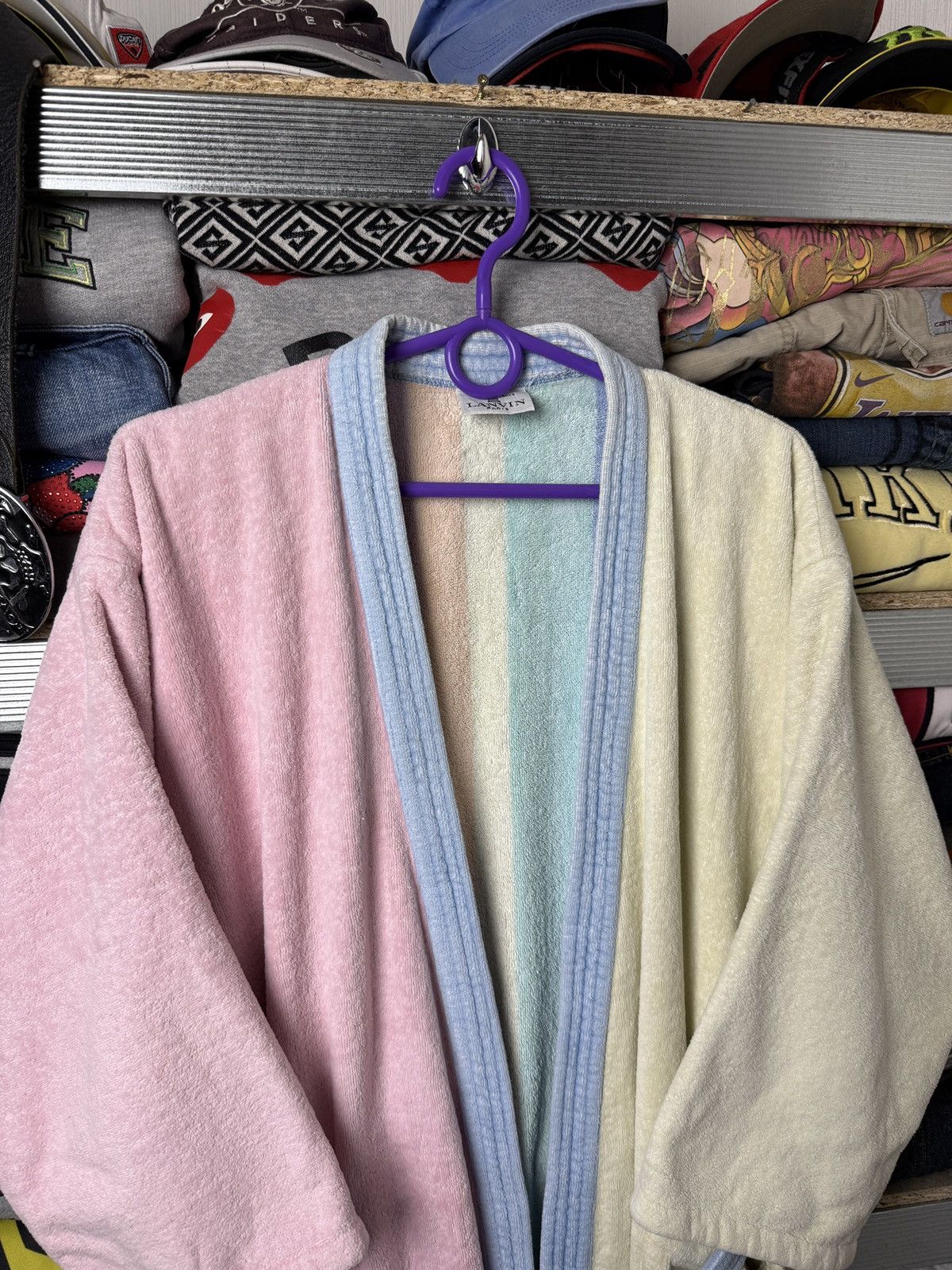 Lanvin Lanvin Robe Multicolor Luxury Size US M / EU 48-50 / 2 - 3 Thumbnail