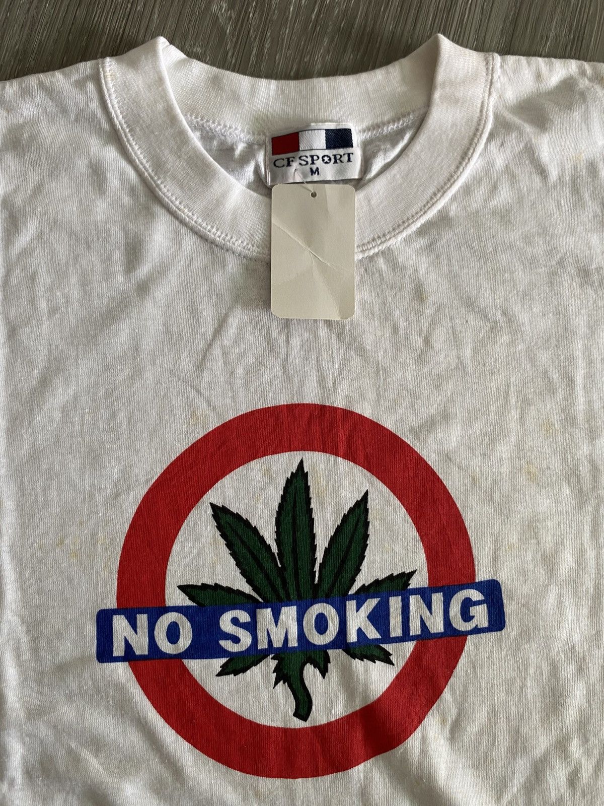 Vintage Vintage No Smoking Marijuana Size US M / EU 48-50 / 2 - 3 Thumbnail
