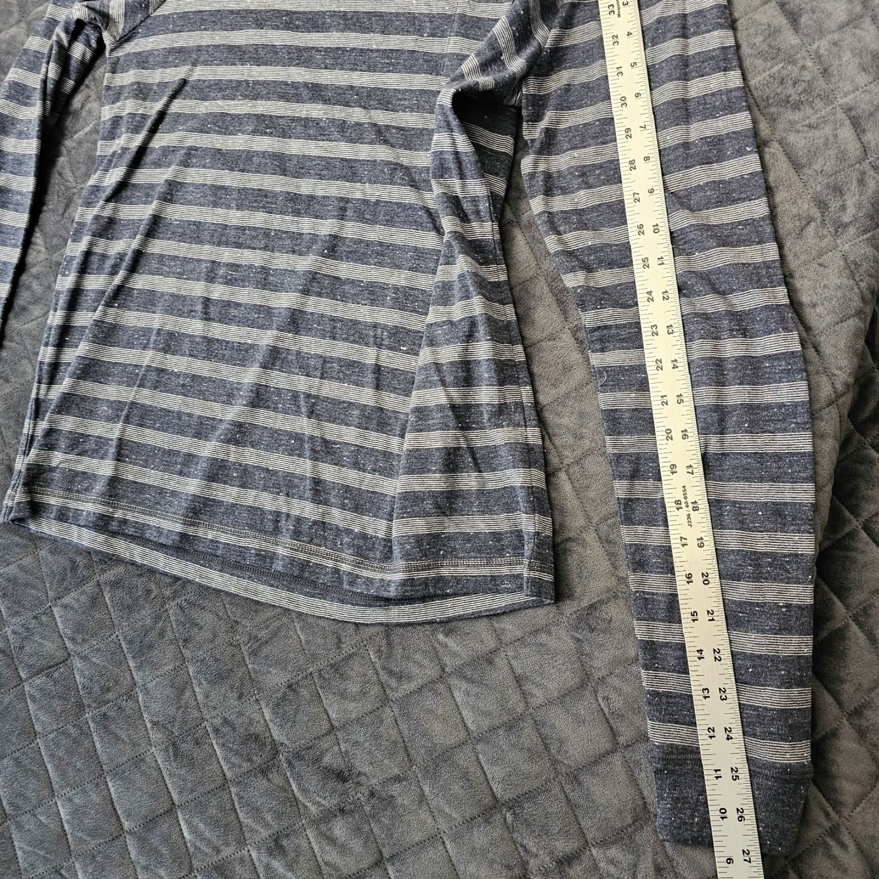 Prince VINTAGE Prince & Fox Shirt Blue Stripe Long Sleeve Crew Neck Cotton Pocket Men Medium Adults Blue Stripe All Seasons 90s? Size US M / EU 48-50 / 2 - 7 Thumbnail