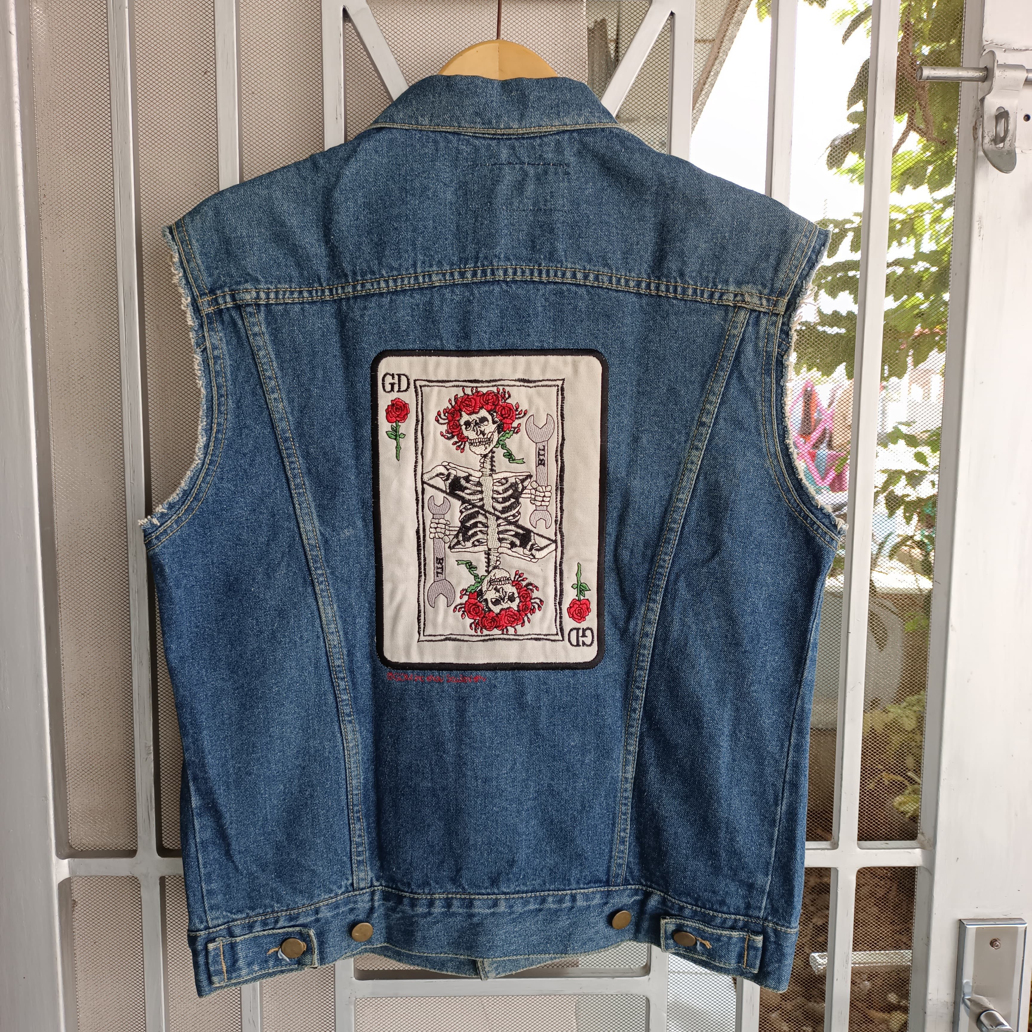 Grateful Dead × Vintage Vintage Grateful Dead Denim Size US S / EU 44-46 / 1 - 2 Thumbnail