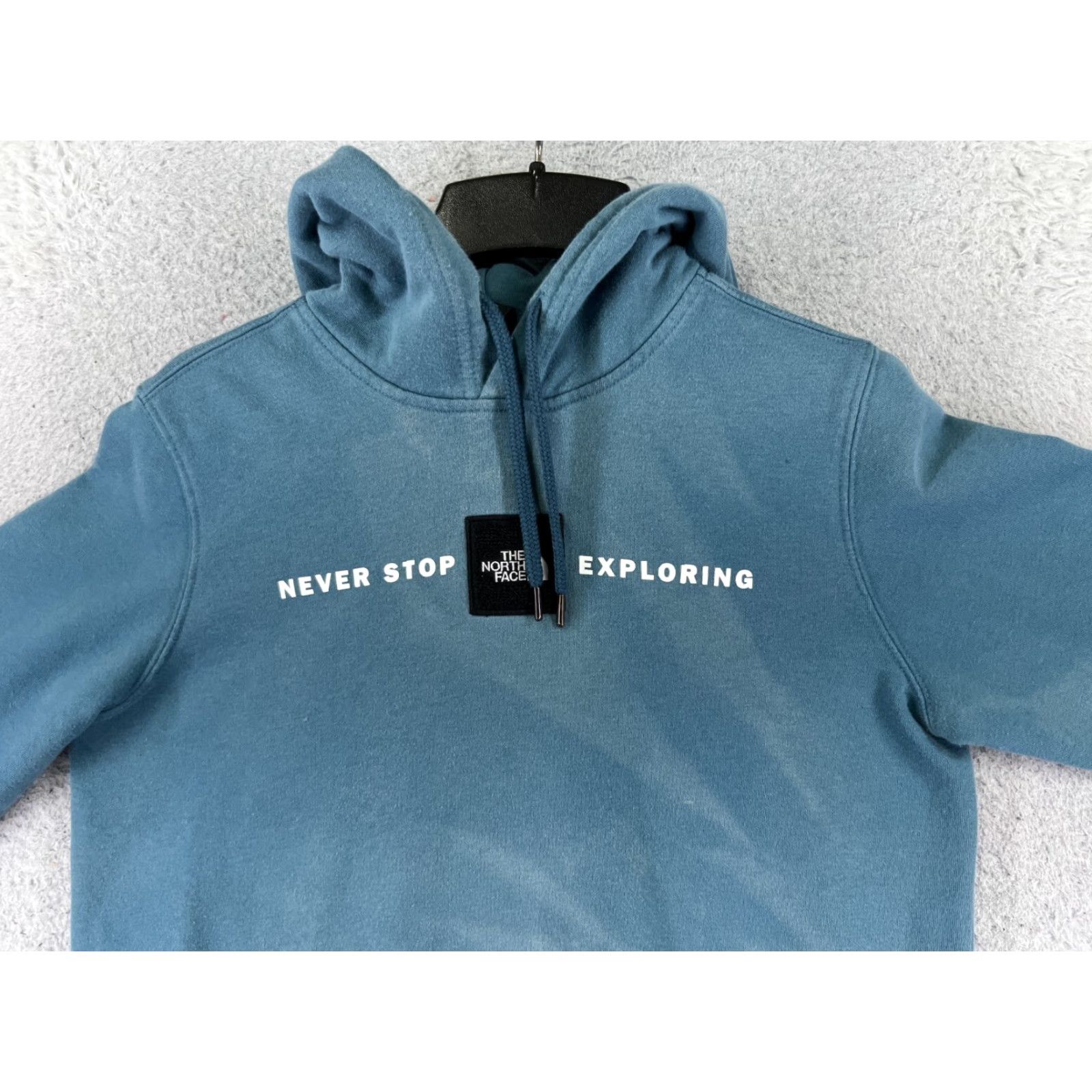 The North Face The North Face Sweater Womens Small Blue Pullover Cotton Blend Long Sleeve Maxi Size S / US 4 / IT 40 - 4 Thumbnail