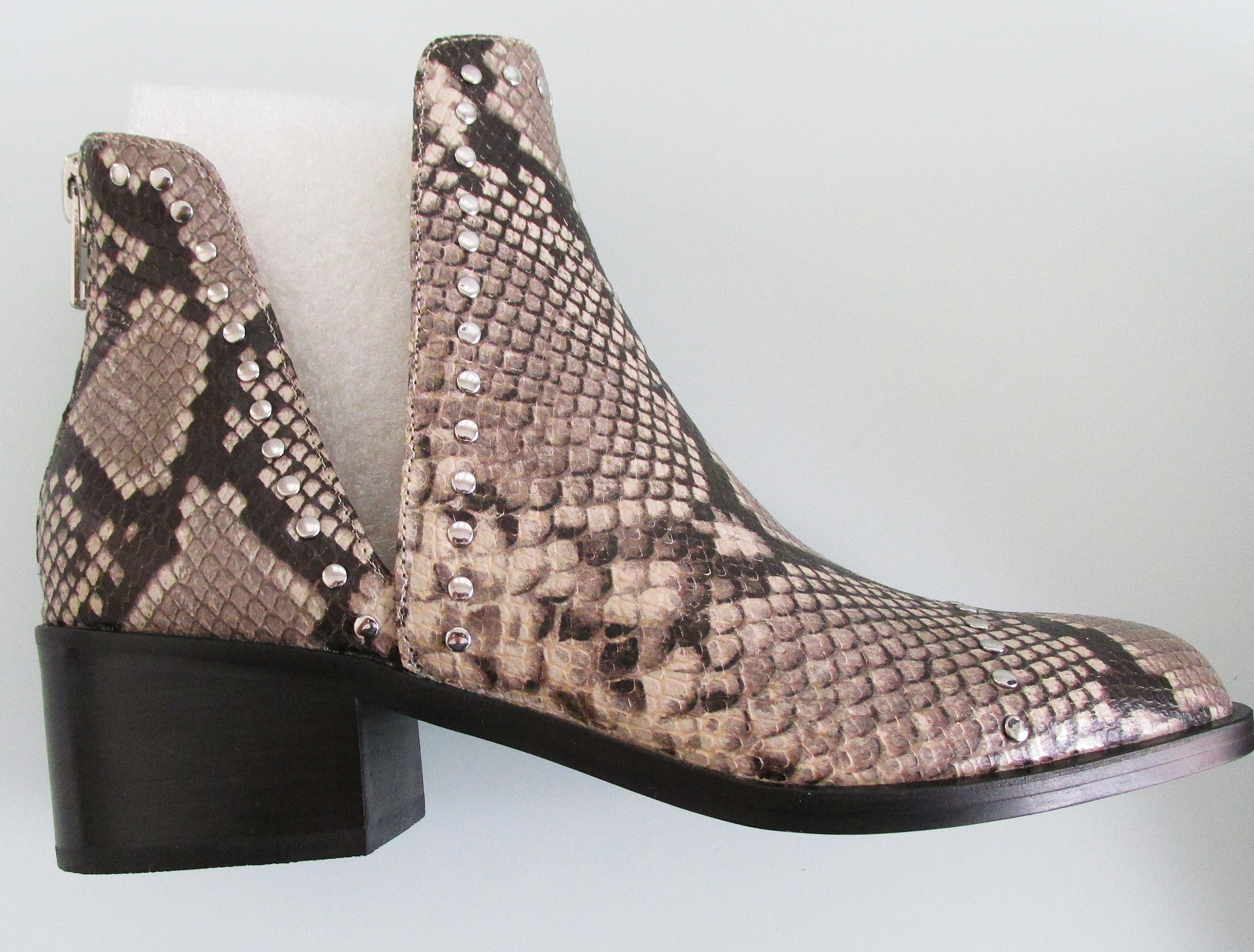 Steve Madden Steve Madden (New) Conspire Snakeskin Booties Size 8 M Size US 8 / IT 38 - 2 Thumbnail