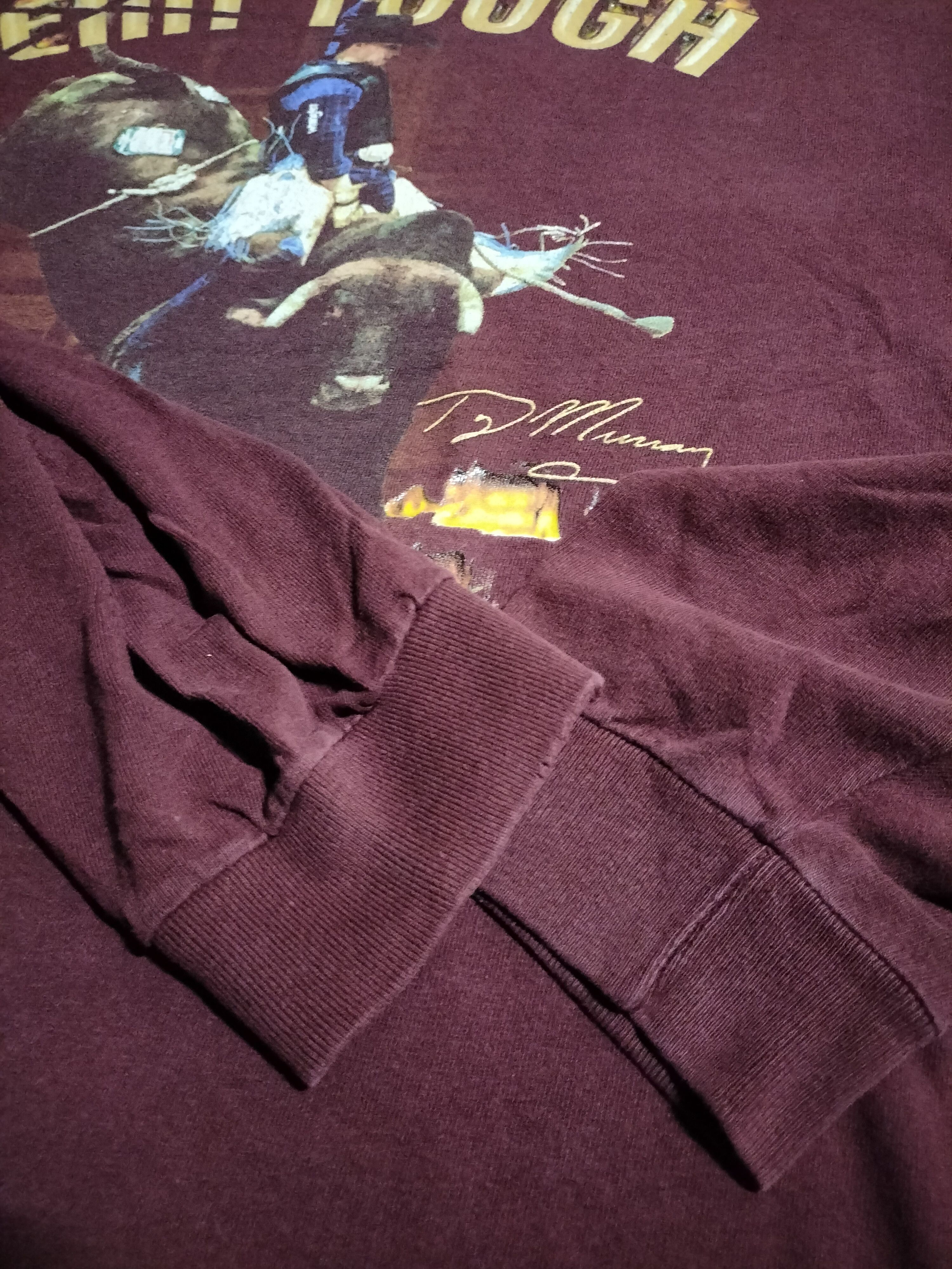 Vintage × Wrangler Vintage Wrangler Rodeo How Tough L/S Fashion Cowboy Size US XL / EU 56 / 4 - 8 Thumbnail