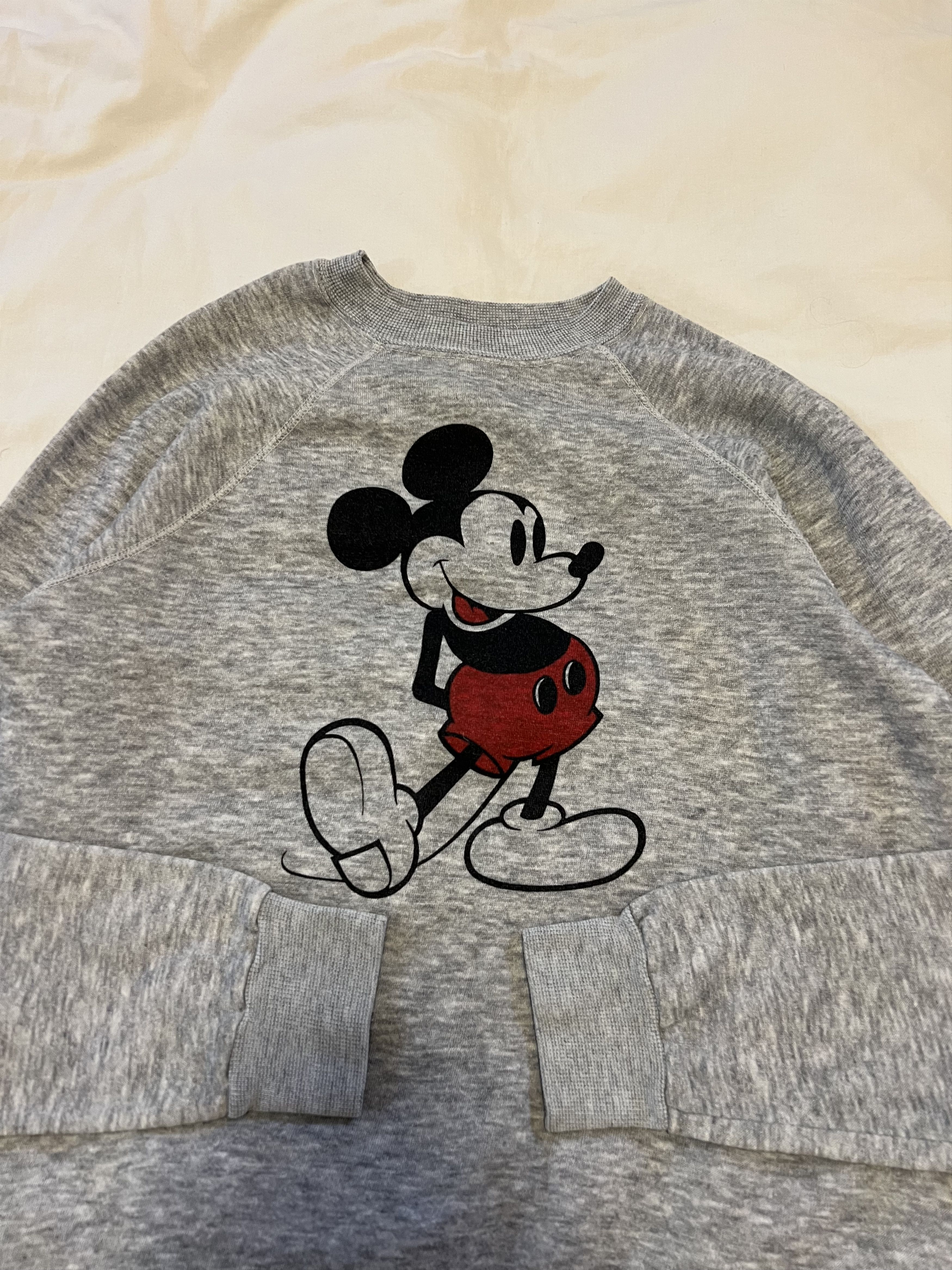 Disney VTG 1980's Mickey Mouse Graphic Logo Crewneck Sweatshirt Size US M / EU 48-50 / 2 - 2 Thumbnail