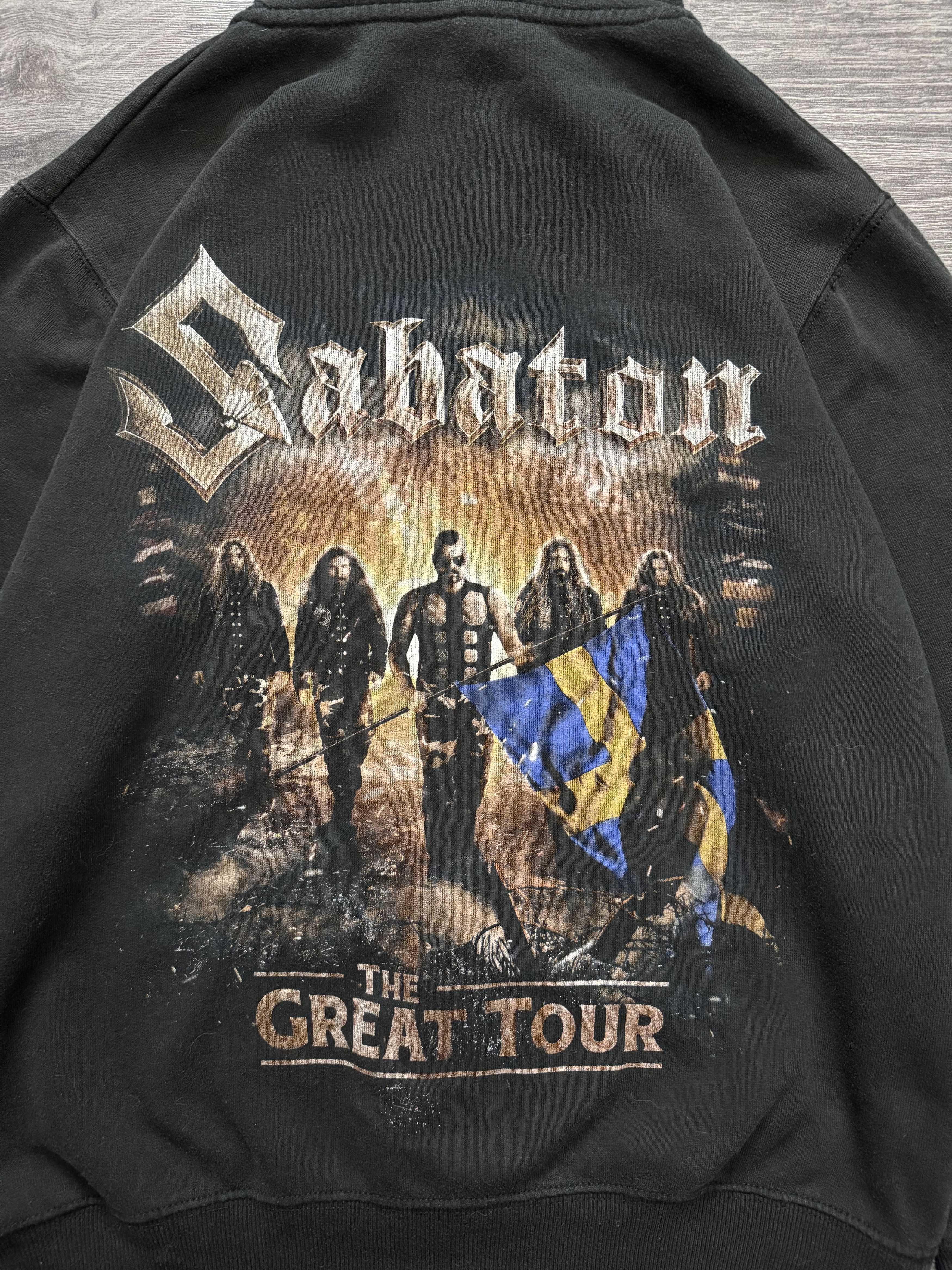 Band Tees Vintage Sabaton zip up hoodie swag rock metal band y2k Size US S / EU 44-46 / 1 - 4 Thumbnail
