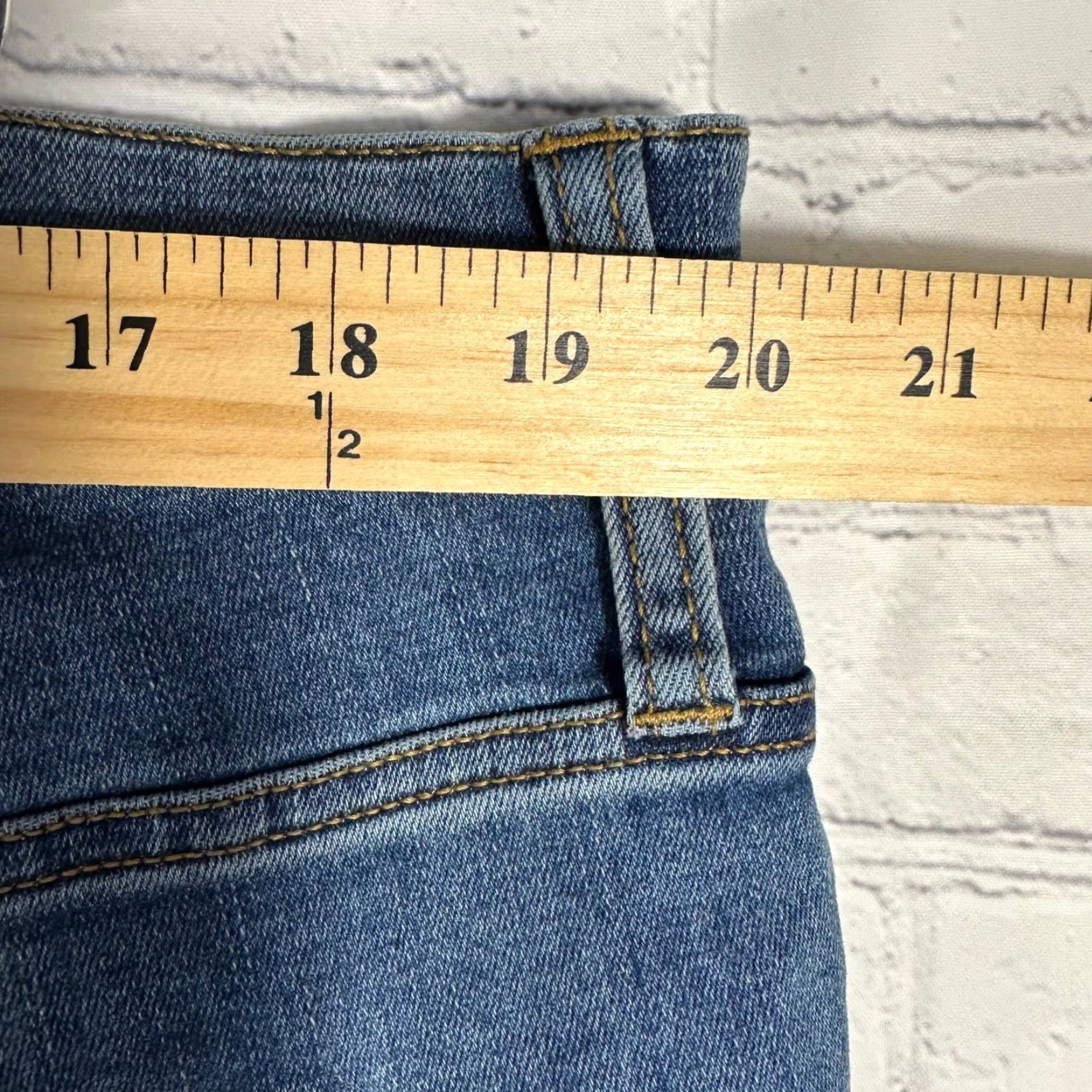 J.Crew J.Crew High Rise Skinny Jeans Button Fly Blue Denim Plus 35 Womens Vintage No New Size 24" / US 00 / IT 34 - 7 Thumbnail