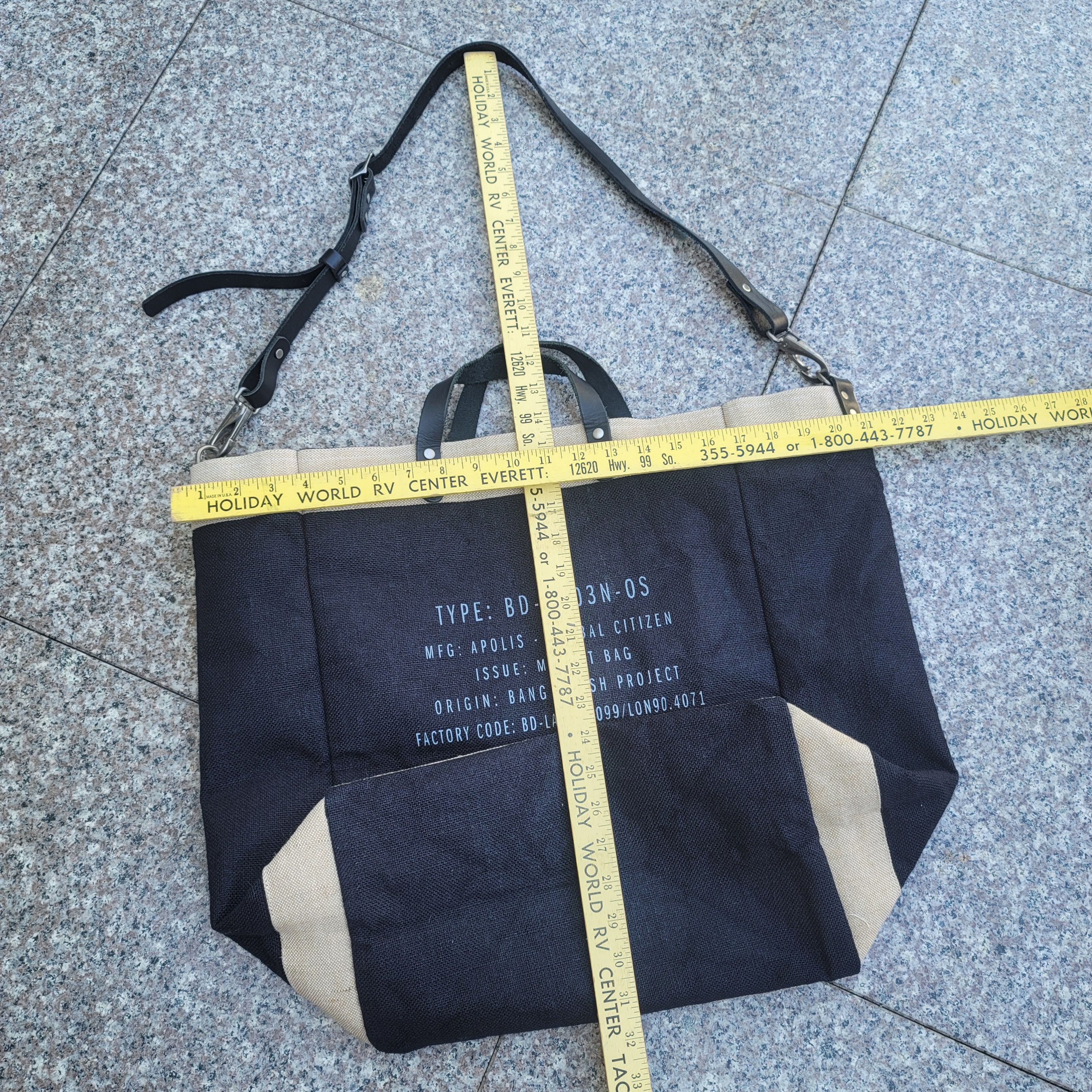 Apolis Apolis shopping tote bag Size ONE SIZE - 8 Thumbnail