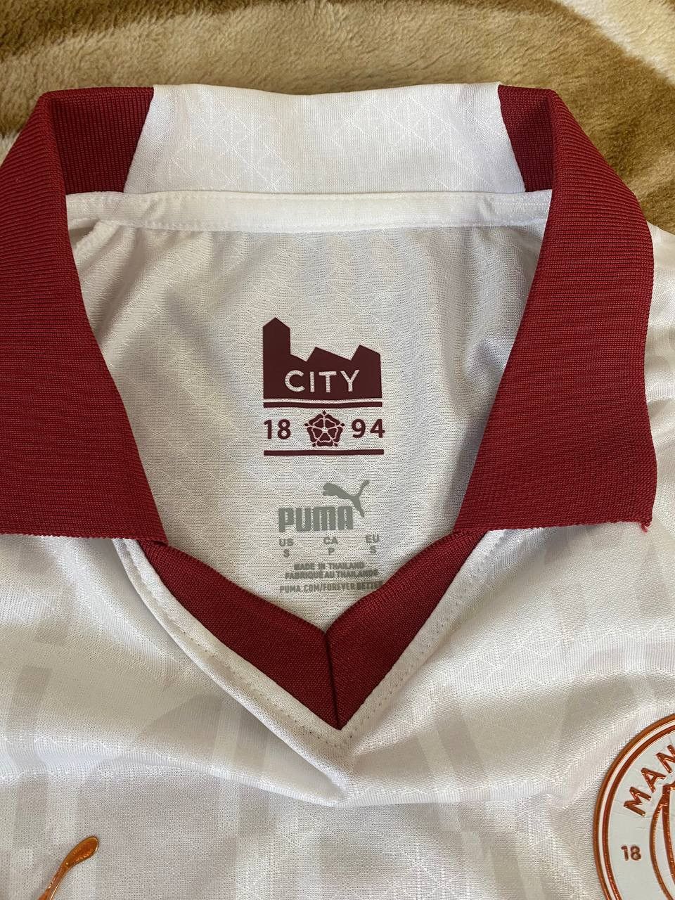 Puma 🔥 Manchester City Puma 2023-24 Away Jersey Shirt Mens Size US S / EU 44-46 / 1 - 4 Thumbnail