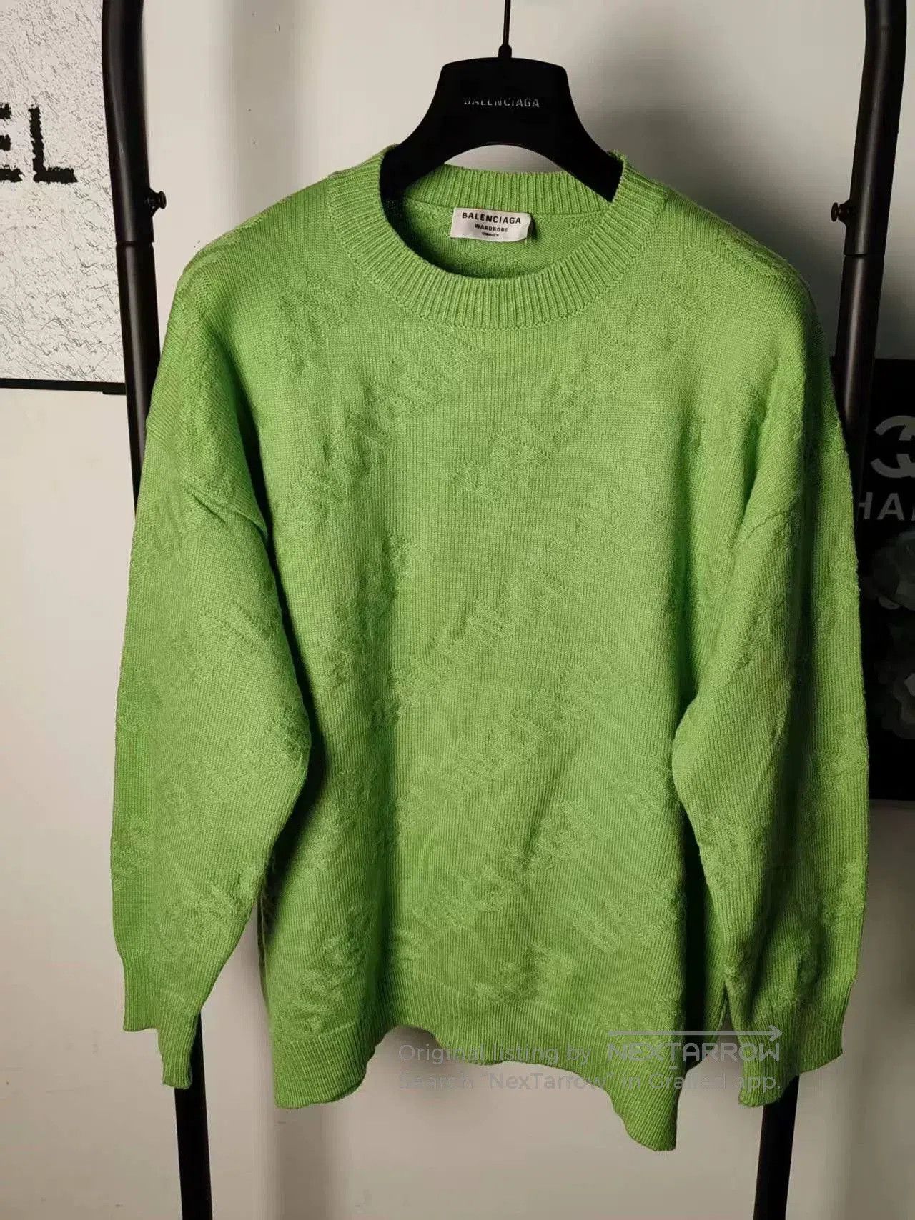 Balenciaga Balenciaga Printed Sweater for Sale. Size US M / EU 48-50 / 2 - 1 Thumbnail