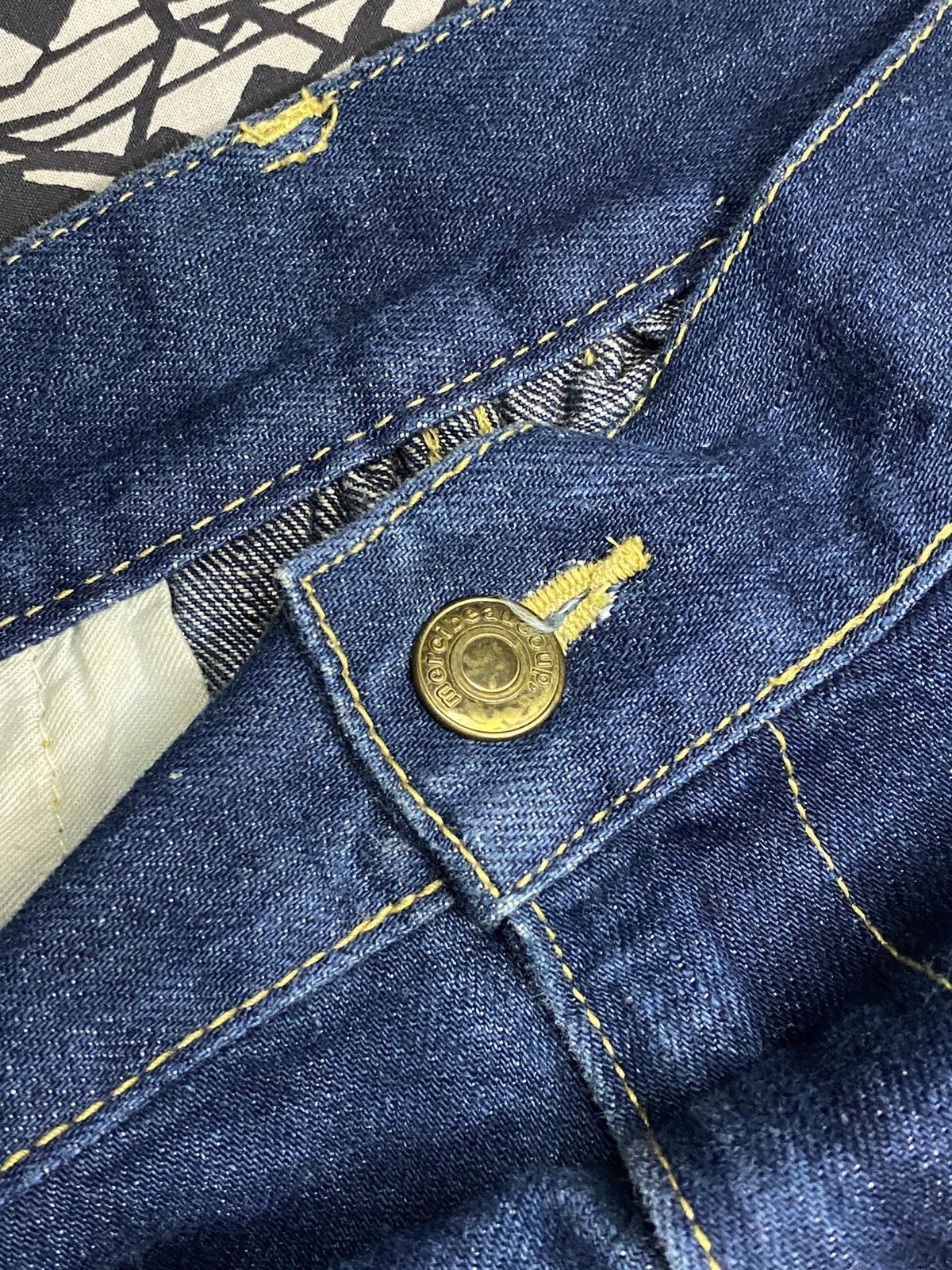 Japanese Brand × mercibeaucoup Mercibeaucoup drop crotch issey miyake jeans pants Size US 30 / EU 46 - 5 Thumbnail