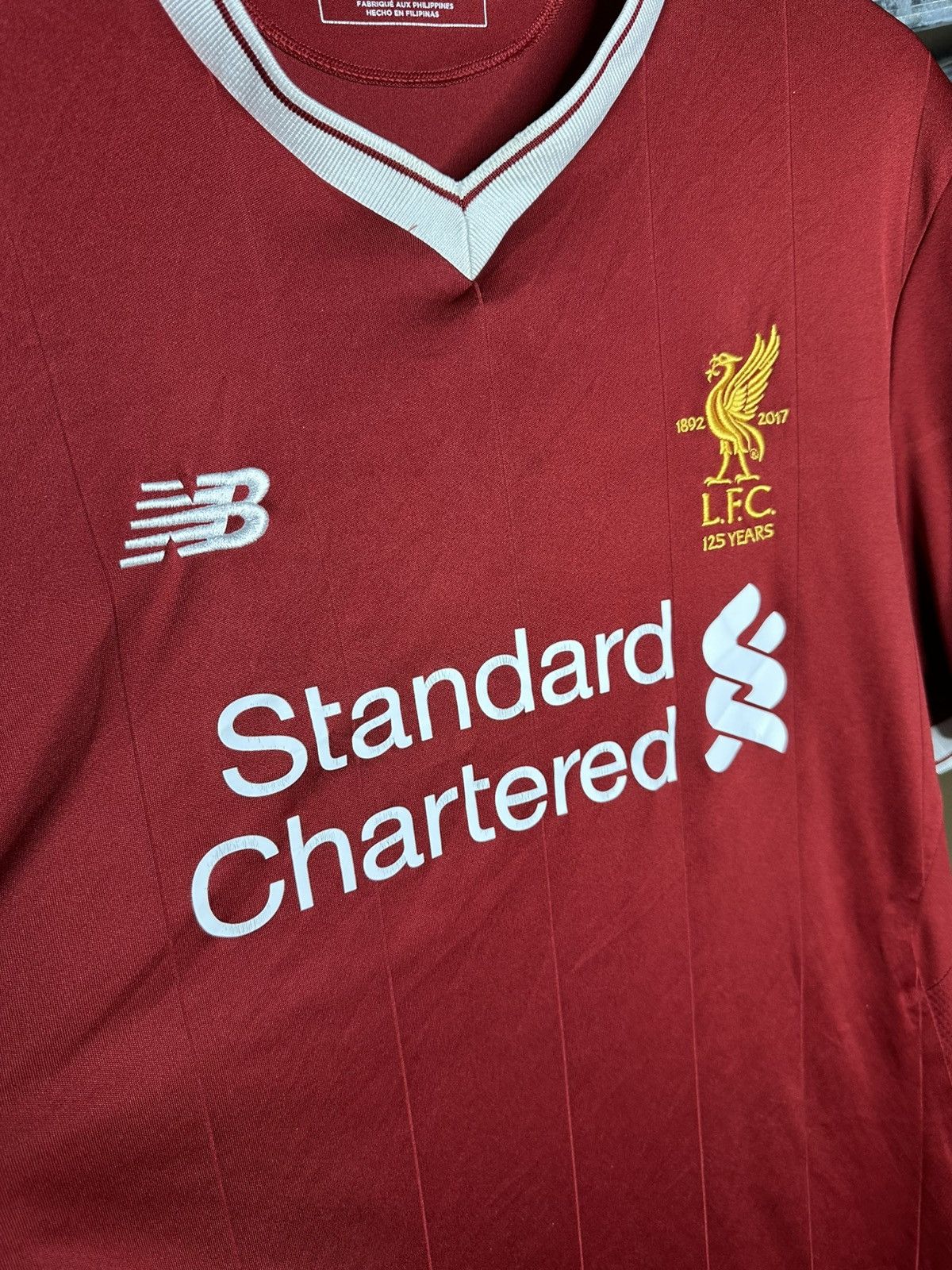 New Balance Liverpool FC 2017-2018 Home Jersey 125 Years "Justice 96" Size US XL / EU 56 / 4 - 4 Thumbnail