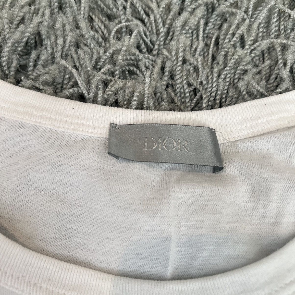 Dior × Stussy Christian Dior x Shawn Stussy embroidered logo tee t-shirt L Size US L / EU 52-54 / 3 - 3 Thumbnail
