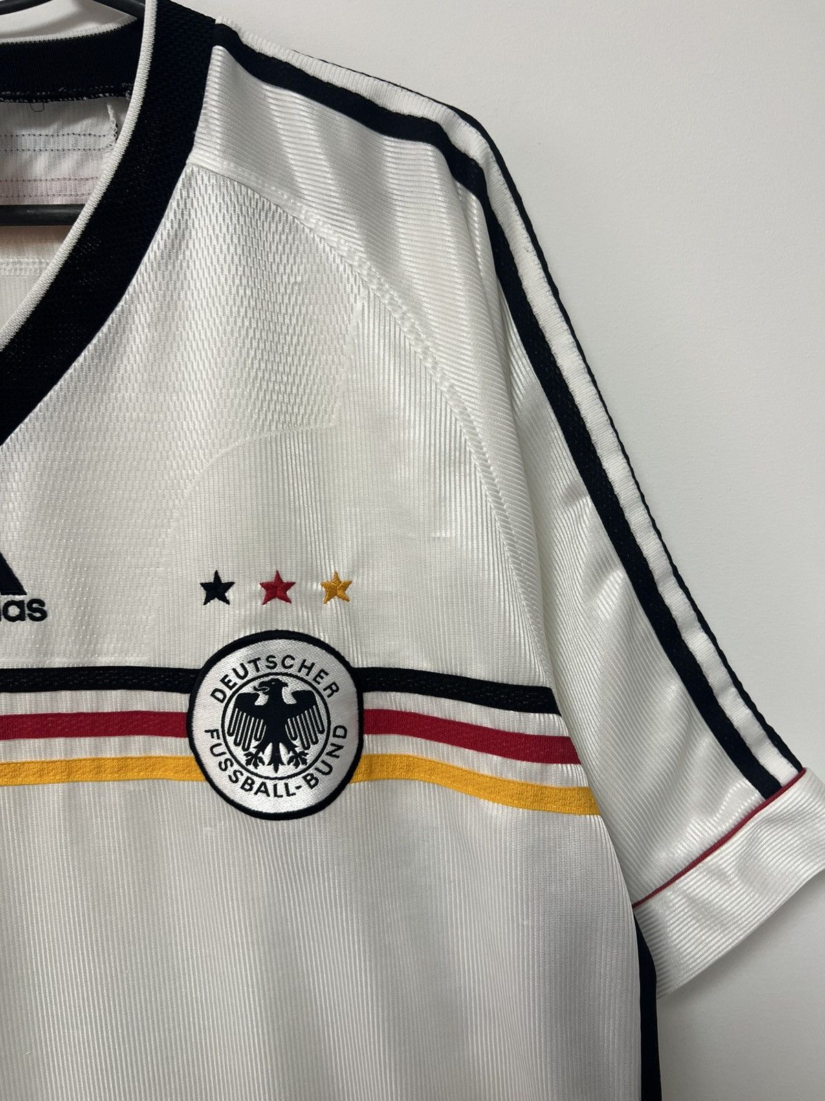 Vintage Germany 1998-99 Home Jersey Adidas Trikot Shirt Kit Men XXL Size US XXL / EU 58 / 5 - 7 Thumbnail