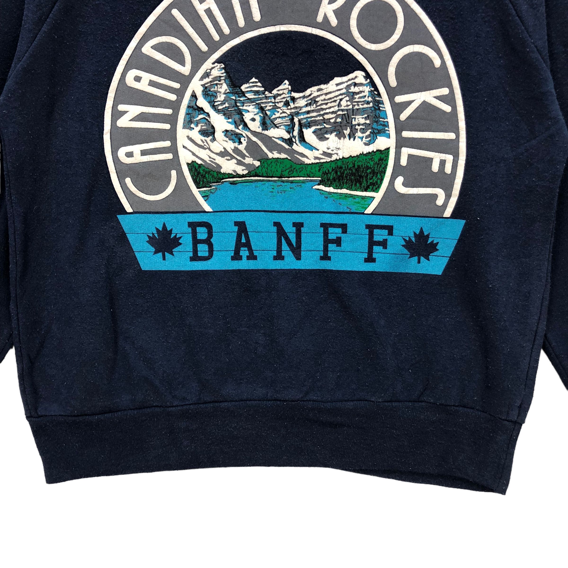 Vintage CANADIAN ROCKIES BANFF BIG LOGO SWEATSHIRTS #7402-143 Size US M / EU 48-50 / 2 - 4 Thumbnail