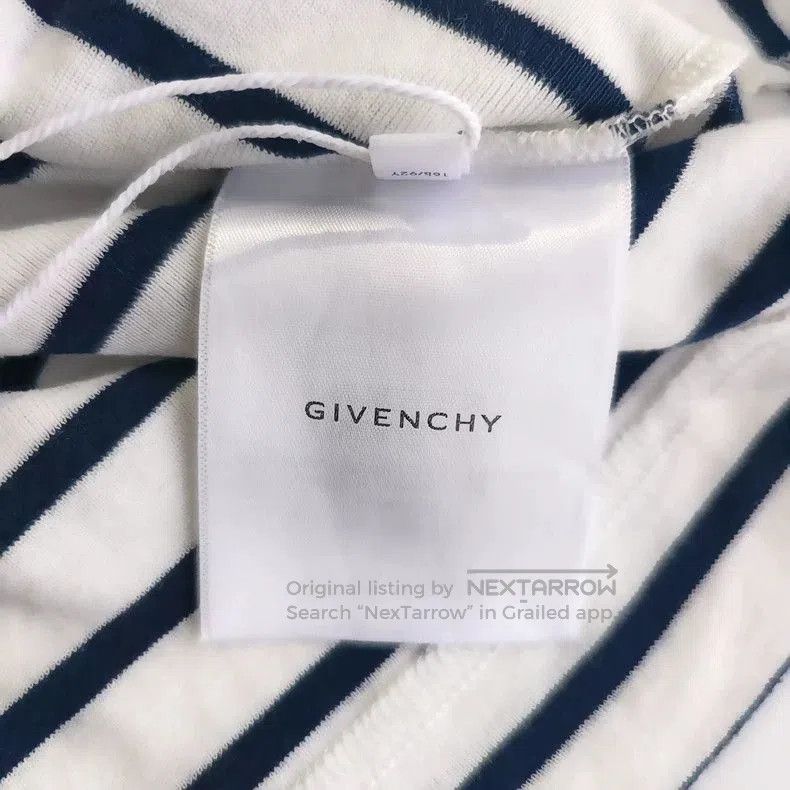 Givenchy Givenchy Striped Short Sleeve Top . Size US M / EU 48-50 / 2 - 8 Thumbnail