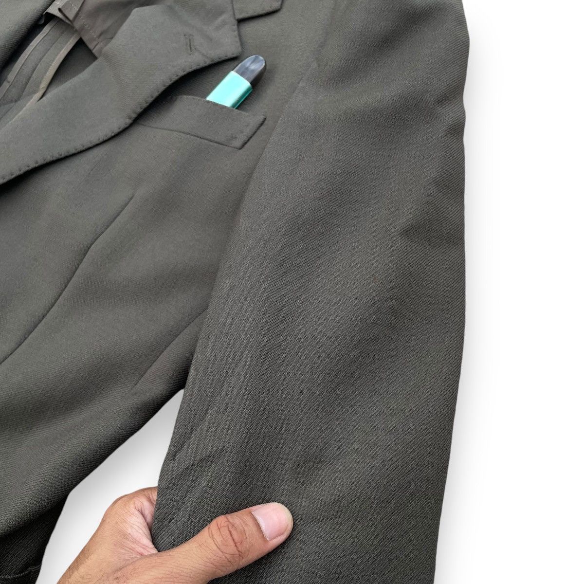 Lanvin LANVIN PARIS MULTIPOCKET WOOL BLAZER COAT JACKET Size US M / EU 48-50 / 2 - 20 Thumbnail