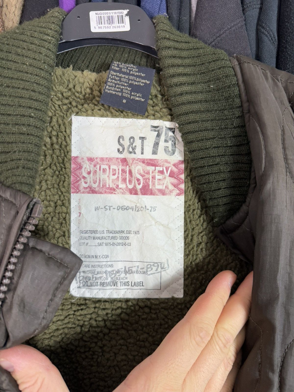 Japanese Brand × Vintage Vintage Distressed Surplus Sherpa Japanese Jacket Archive Size US M / EU 48-50 / 2 - 3 Thumbnail