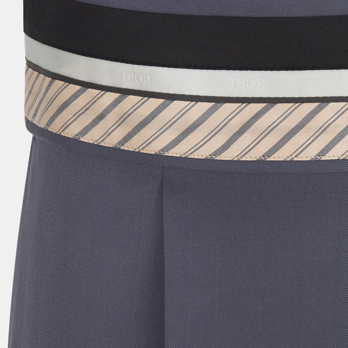 Dior o1bcso1str1224 Bermuda Shorts in Grey Size US 34 / EU 50 - 3 Thumbnail