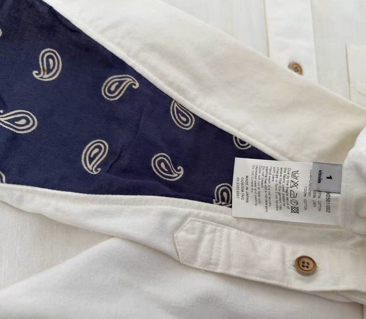Visvim VISVIM ICT ALBACORE SHIRT BANDANA Size US S / EU 44-46 / 1 - 3 Thumbnail