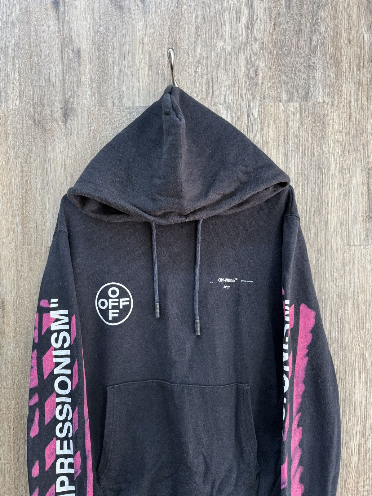 Off-White Off White Impressionism Hoodie Size US S / EU 44-46 / 1 - 2 Thumbnail