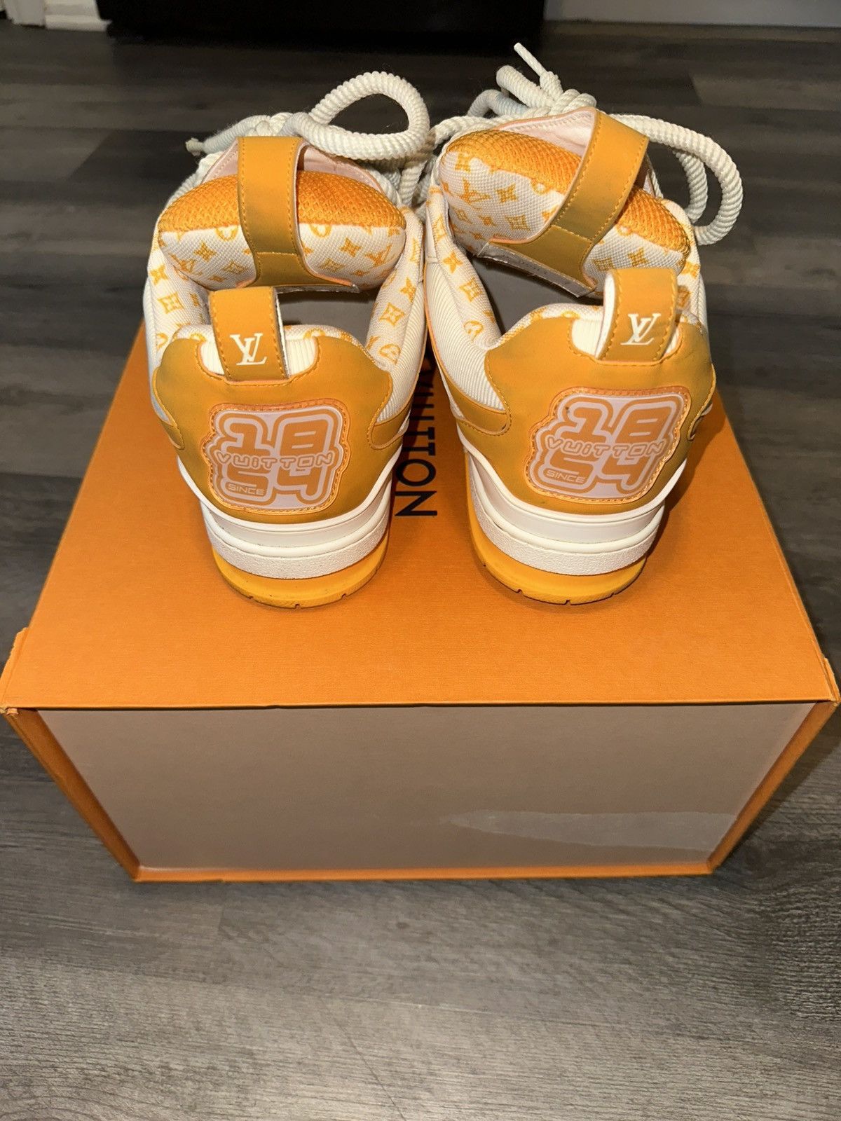 Louis Vuitton Louis Vuitton Skate ‘Orange’ Size 7LV 8-8.5us Size US 8 / EU 41 - 4 Thumbnail