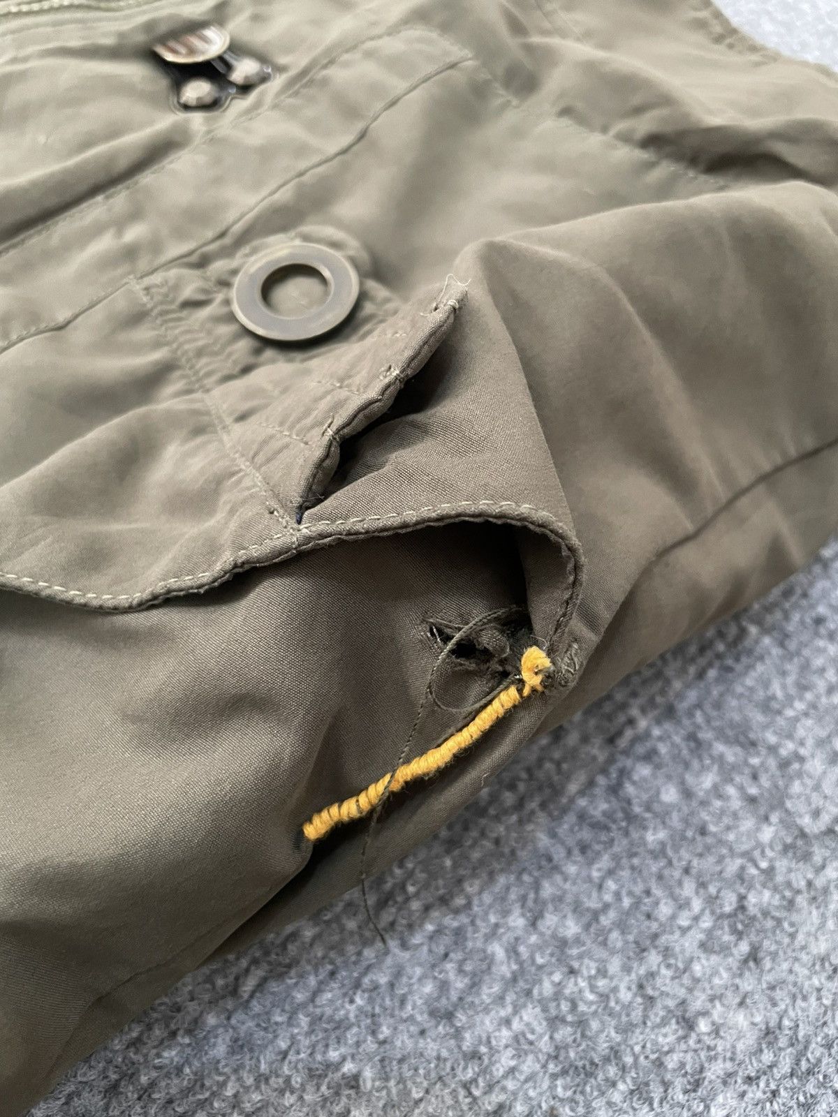 Japanese Brand Japanese SLY Parka Racoon Hood Vkei Apocalypse Style Size US M / EU 48-50 / 2 - 13 Thumbnail